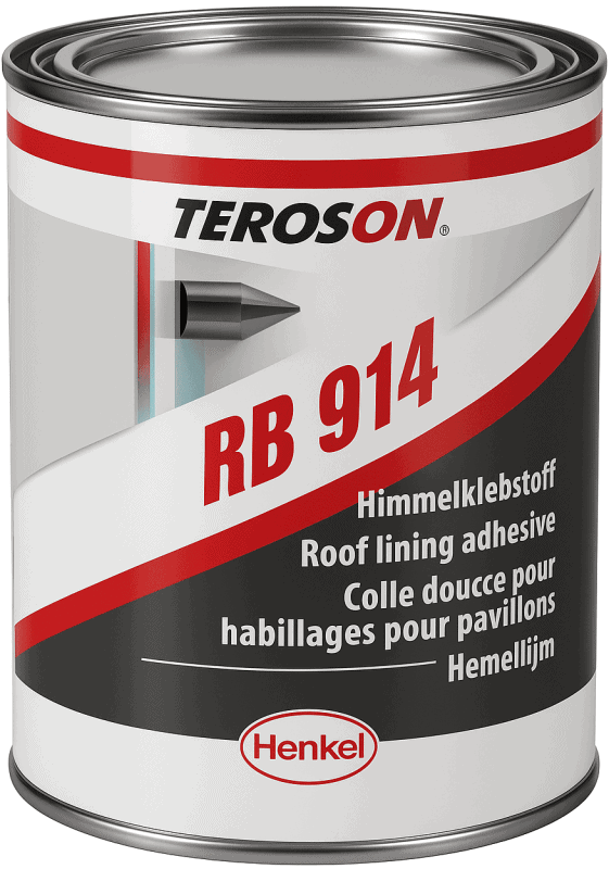 Preview: Henkel™ Teroson® SB 914 Lösemittelklebstoff, 680 g, Hellbraun, 2163271, Für Automobilindustrie, PVC-Folien und Kunststoffe