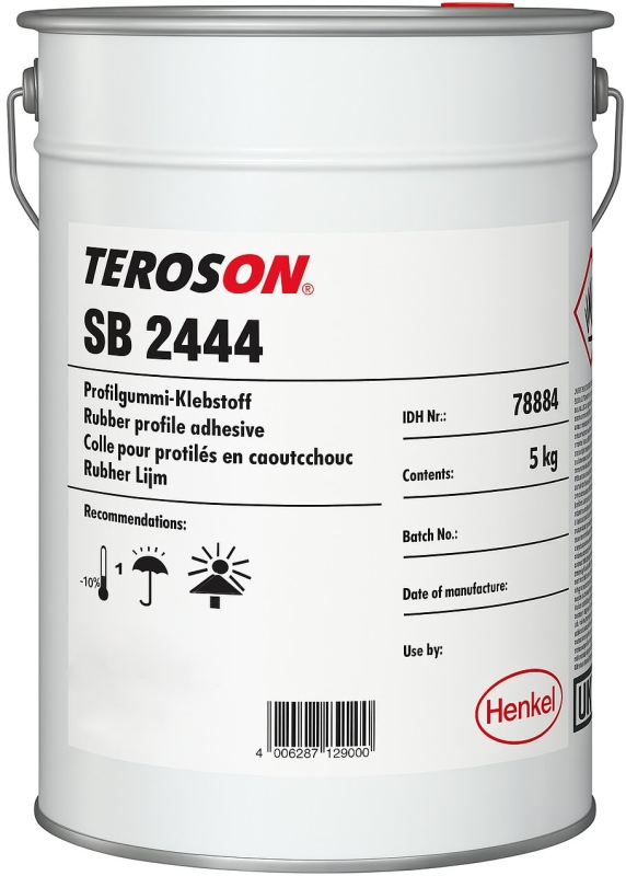 Preview: Henkel™ Teroson® SB 2444 Lösemittelklebstoff, 5 Kg, Beige, 78984, Perfekt zum Kleben von porösen Werkstoffen
