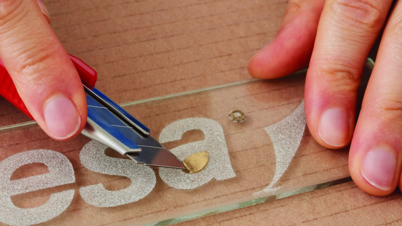 Preview: tesakrepp® 4434 Elefantenhaut, 950 mm x 25 m, 0,67 mm, Gelb, Für Schleif- und Sandstrahlarbeiten