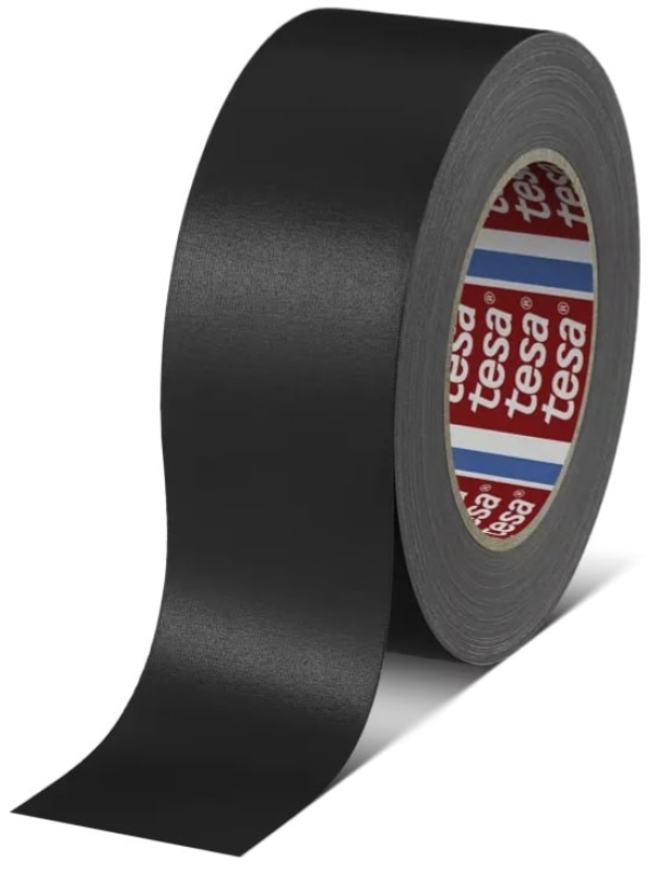 Preview: tesa 4651, Premium Gewebeband schwarz - 50 mm x 50 m