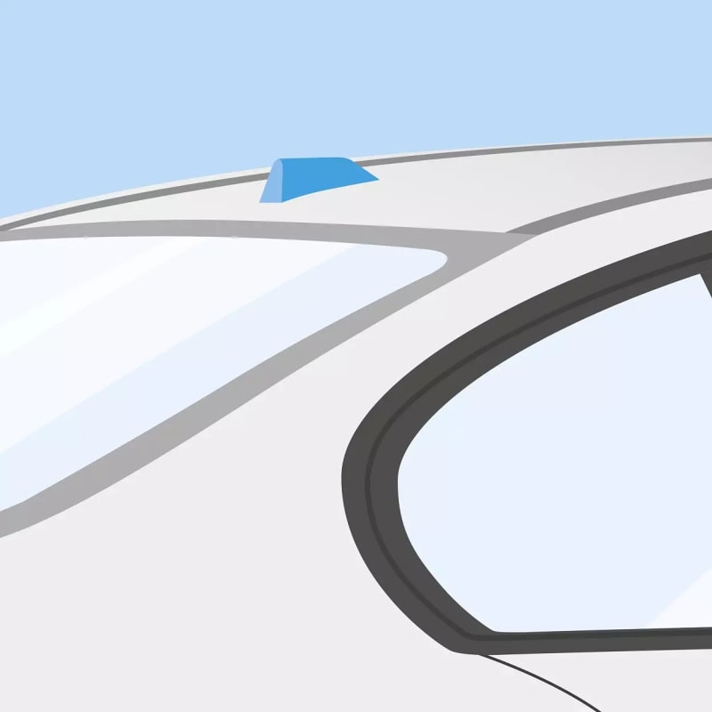 Preview: tesa® ACXplus 77708 Primerless Line, 900 mm x 33 m, 0,8 mm, Grau, Blaue Abdeckung, PV 15, Doppelseitiges Acrylatklebeband