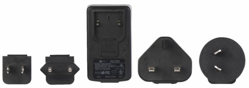 Preview: 3M™ PELTOR™ Netzteil für PELTOR™ Ladekabel FR08, USB-A Ladeanschluss, Multiport für EU/UK Stecker, 230V DC auf USB-A 5V