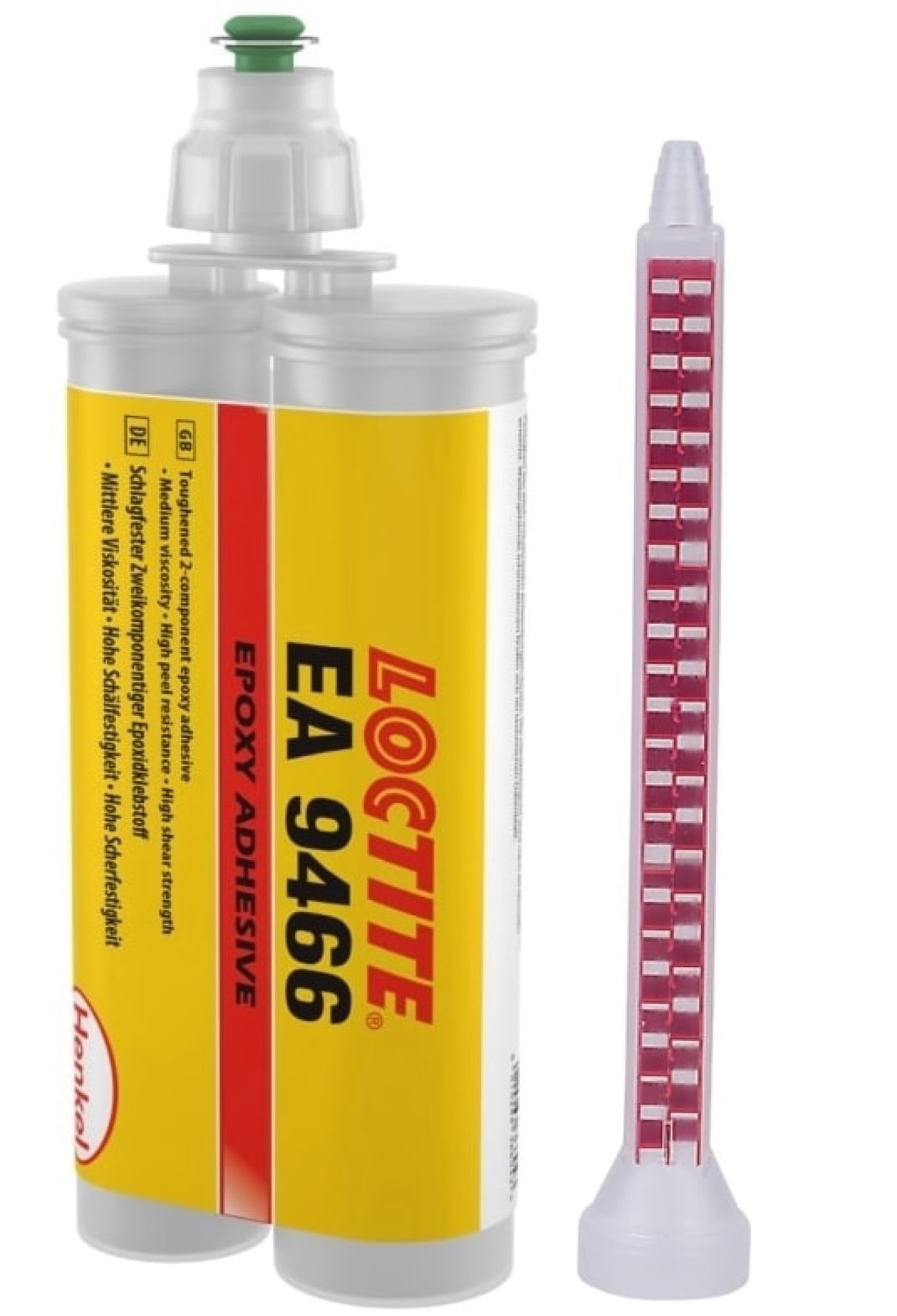 Henkel™ Loctite® Epoxid Strukturklebstoff EA 9464, 400 ml, Grau, 1:1, Fest, 2K, 2058061, Für unterschiedliche Werkstoffe