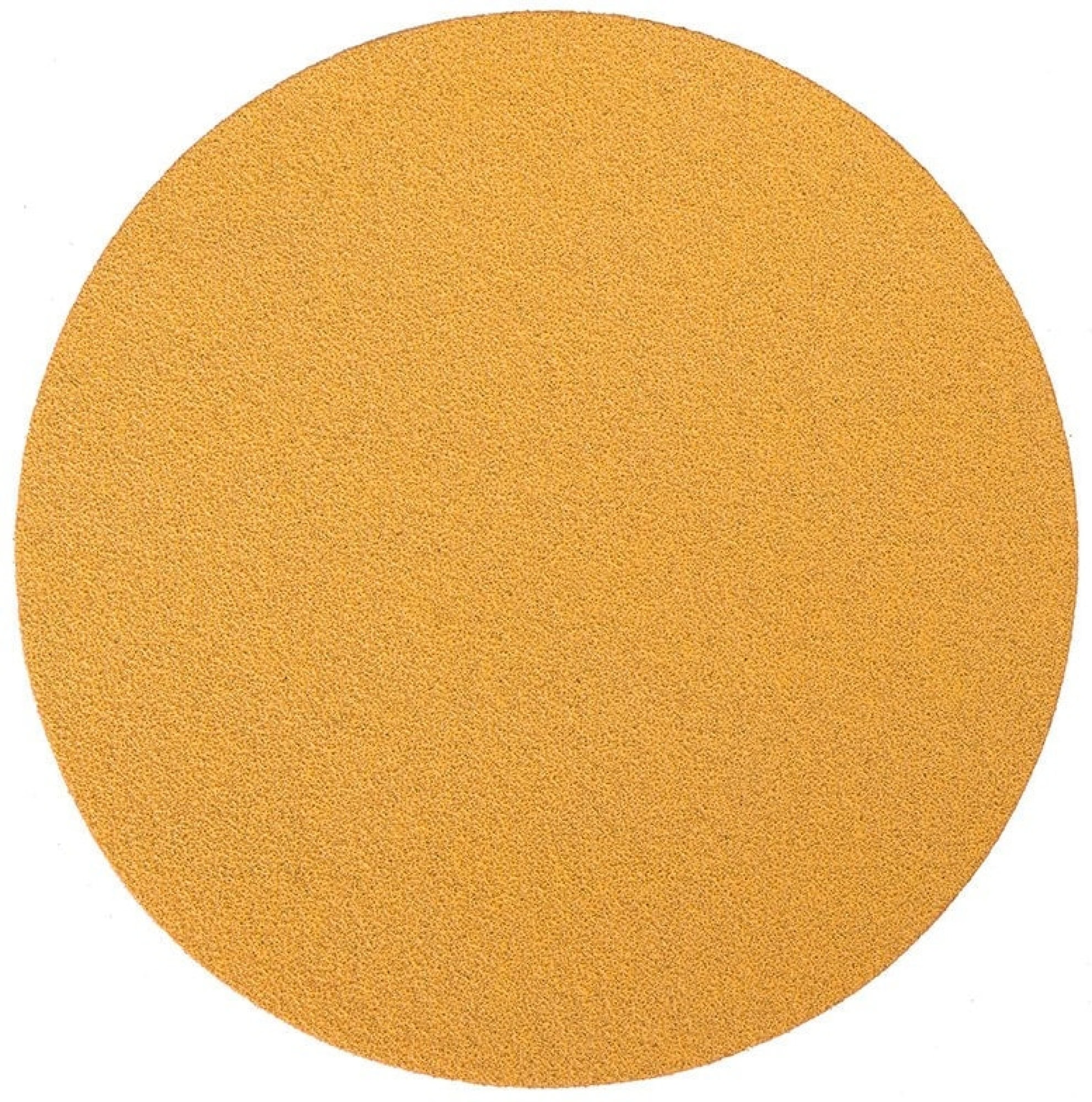 Mirka® Gold 2362209915, Ø 150 mm, P150, Ungelocht, Kletthaftend, Schleifscheibe mit Aluminiumkorn