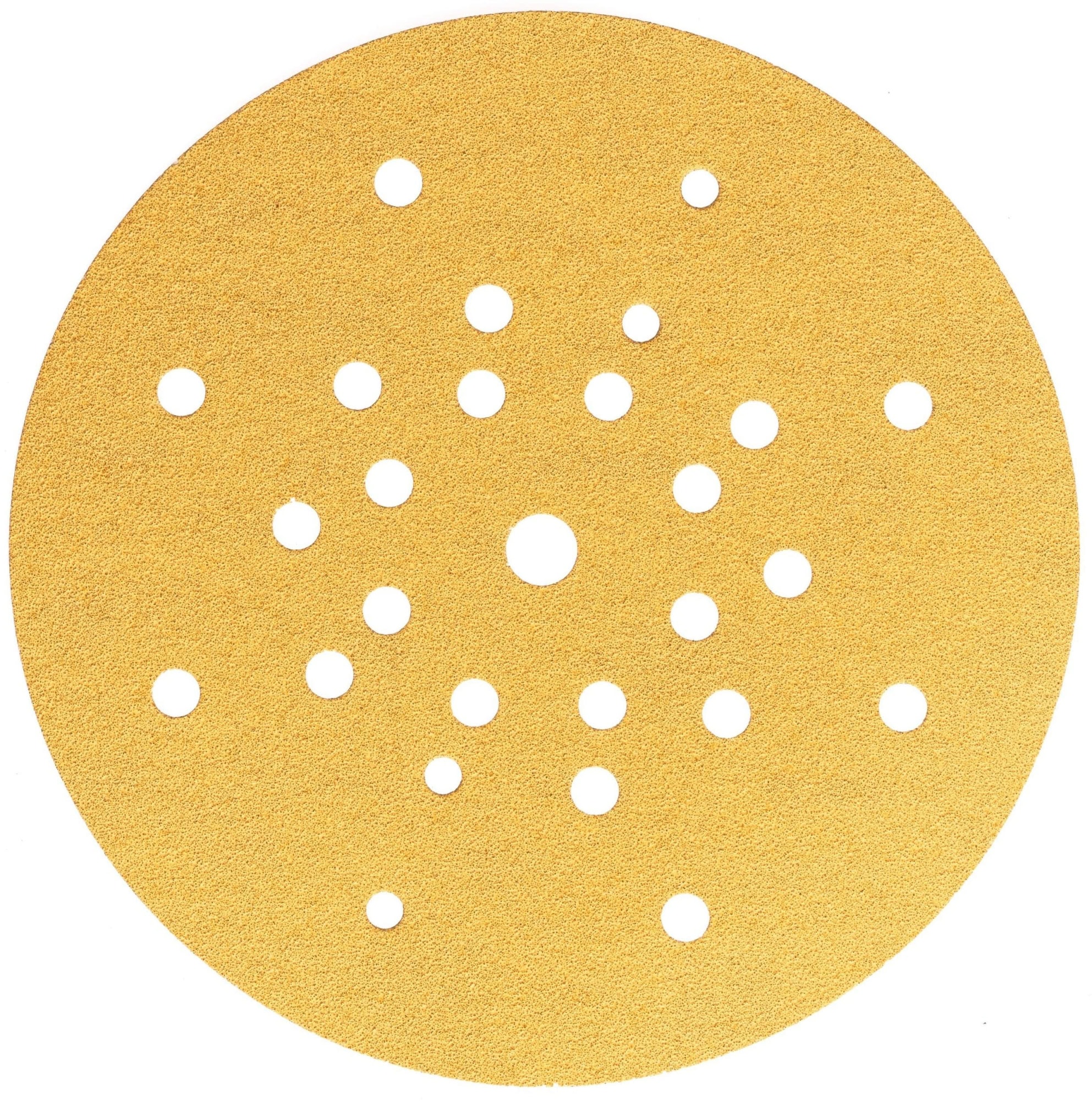 Mirka® Gold 2364802518, Ø 225 mm, P180, 27-fach Gelocht, Kletthaftend, Schleifscheibe mit Aluminiumkorn