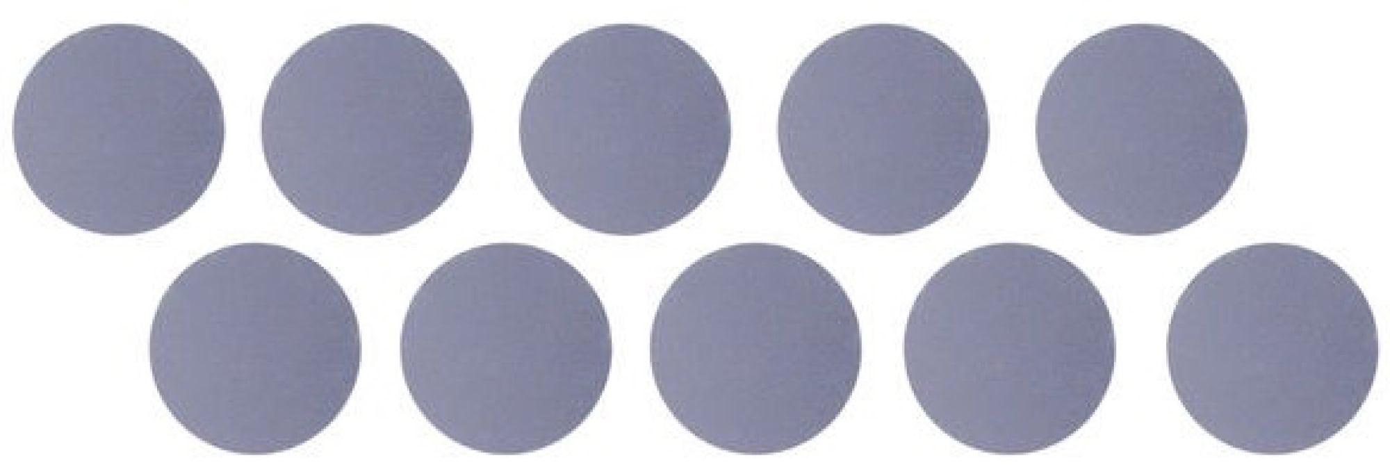Mirka® Iridium SR 2430909998, Ø 32 mm, P2500, S, Violett, Klebefilmhaftend, Polyesterfilm, Schleifblüten mit Siliziumkarbidkorn, Für Finisharbeiten