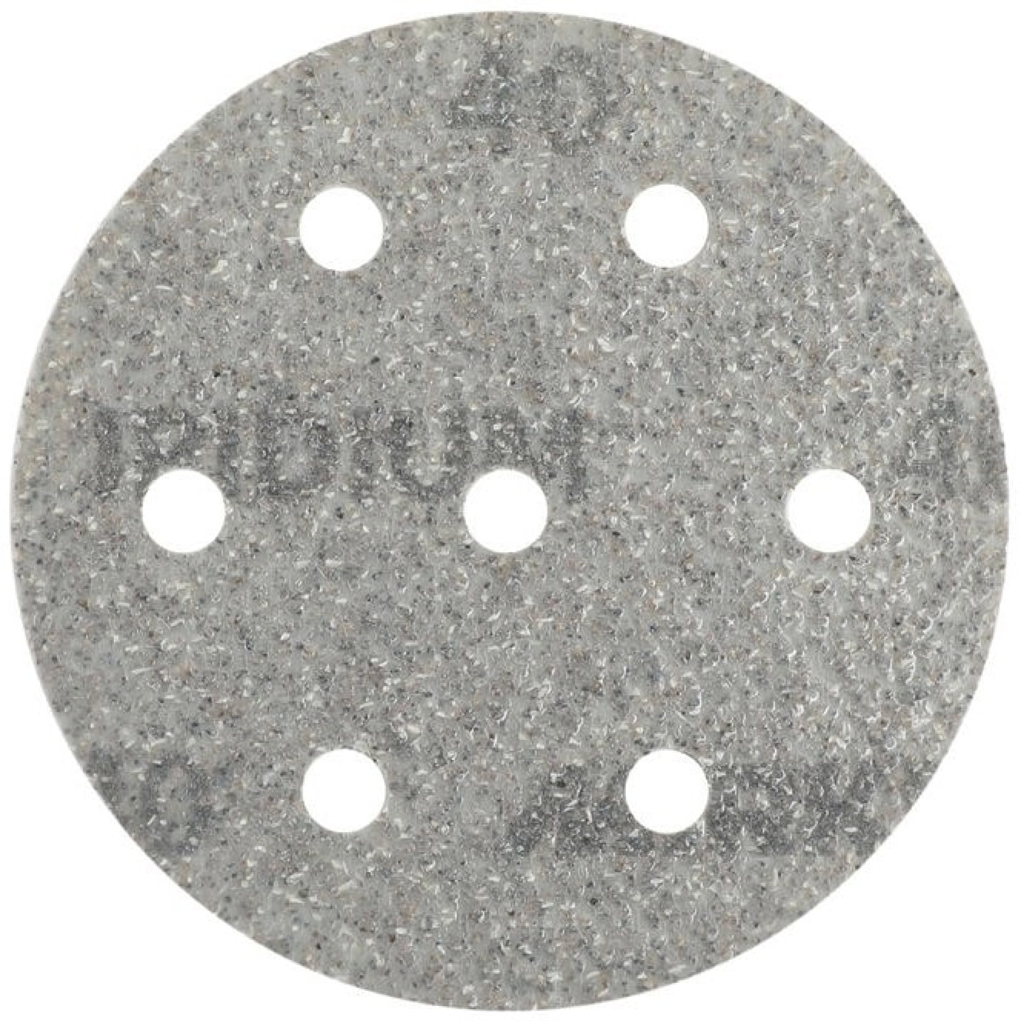 Mirka® Iridium® 2461305080, Ø 90 mm, P80, 7-fach Gelocht, Kletthaftend, Schleifscheibe mit Keramik- und Aluminiumkorn