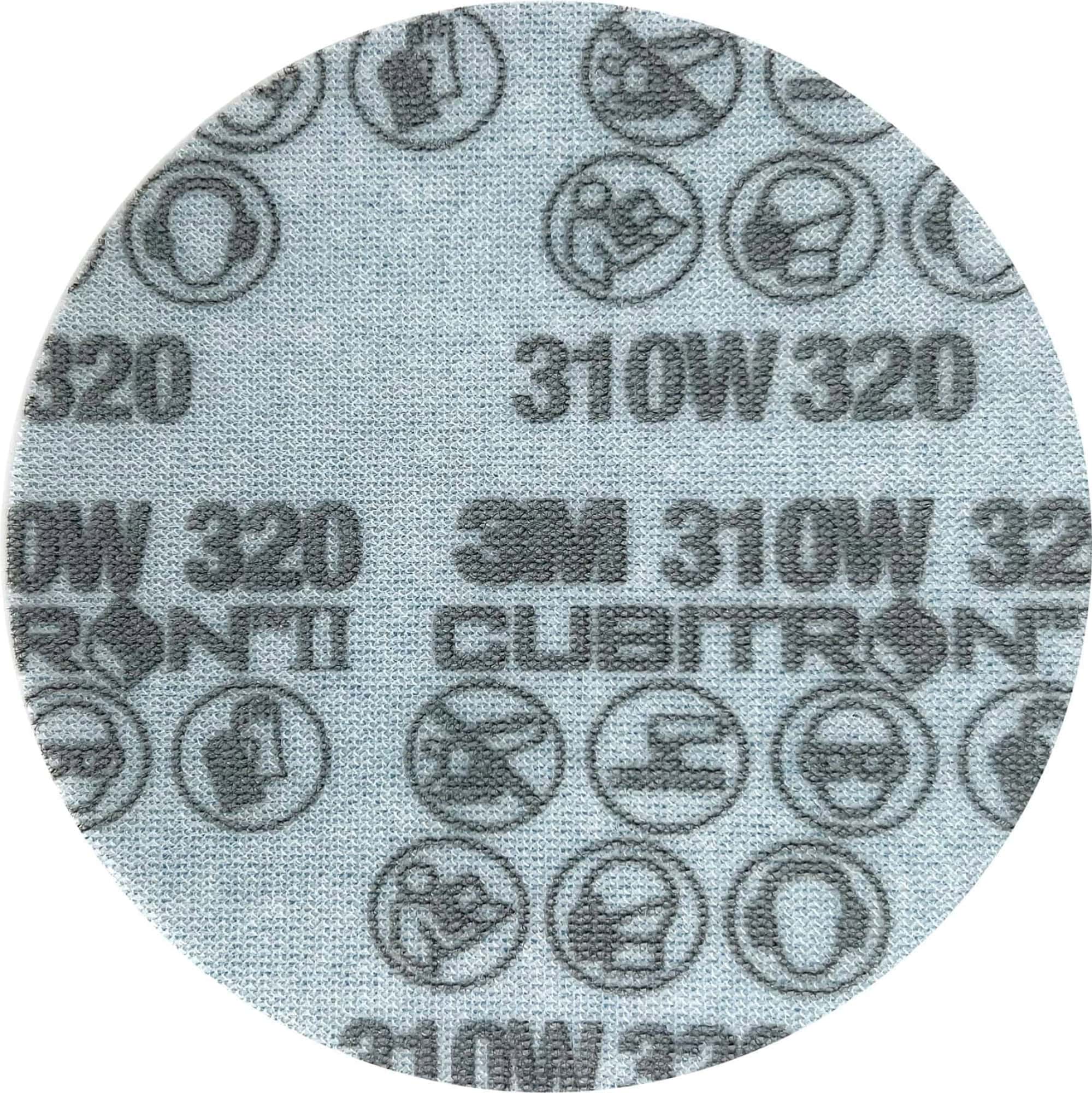 3M™ Xtract™ Cubitron™ II 310W 33636, Ø 200 mm, 320+, Ungelocht, 6.000 U/Min., Gitternetz, Kletthaftend, Schleifscheiben mit Präzisions-Keramikkorn