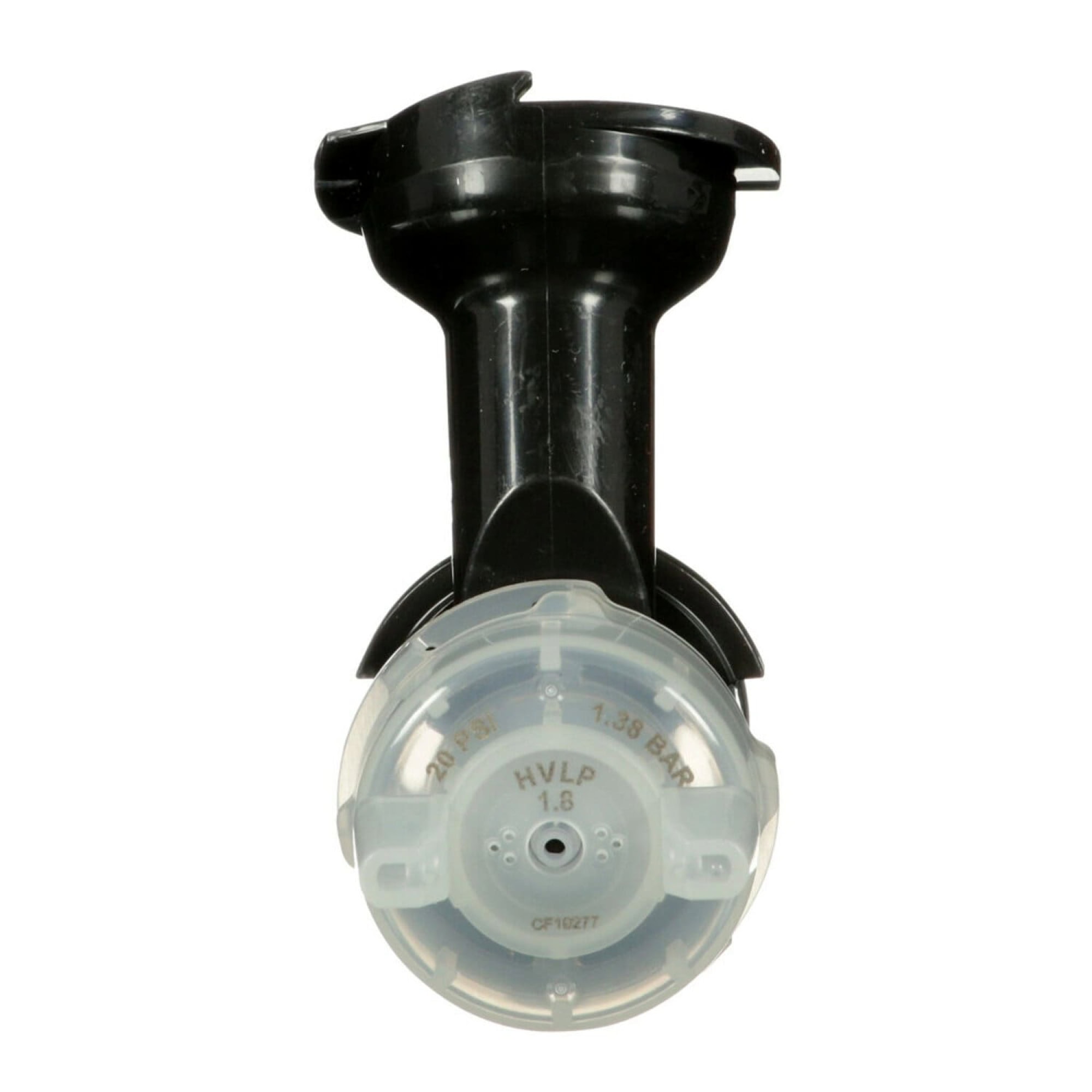 3M™ 26718, 1,8 mm, Klarer HVLP Hochleistungsdüsenkopf für Fließbecher, zum schnellen Austausch der Düsenköpfe