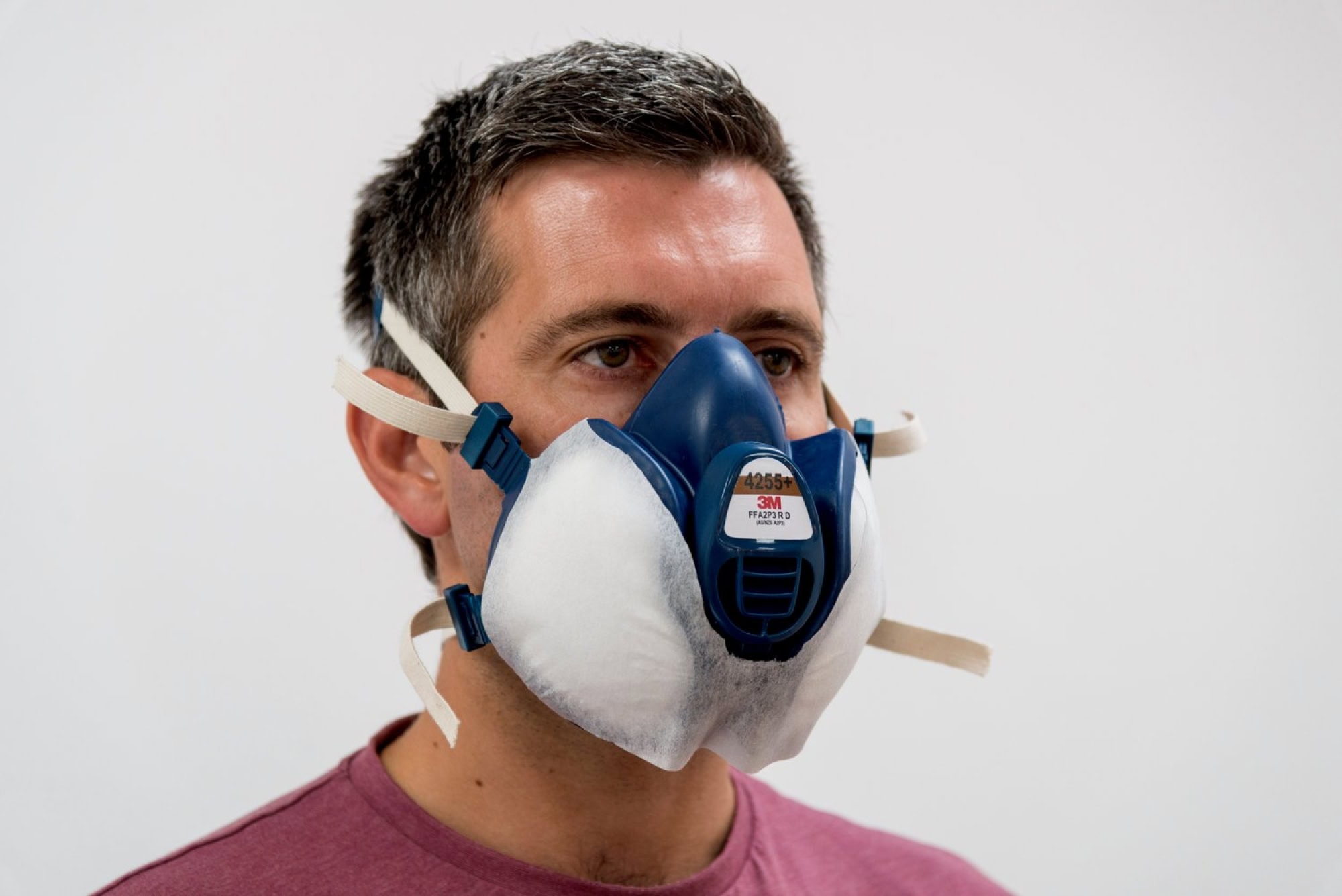3M™ 400+, Partikelvorfilter für Halbmaske 4000+ Serie, 10 Stück pro Karton
