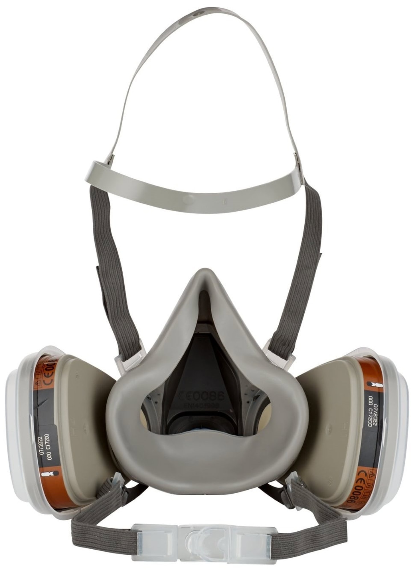 3M™ 6223M, Größe M, Atemschutzmaskenset 6200M mit A2P3 R Filterset, Bajonett-Klick Filteranschluss