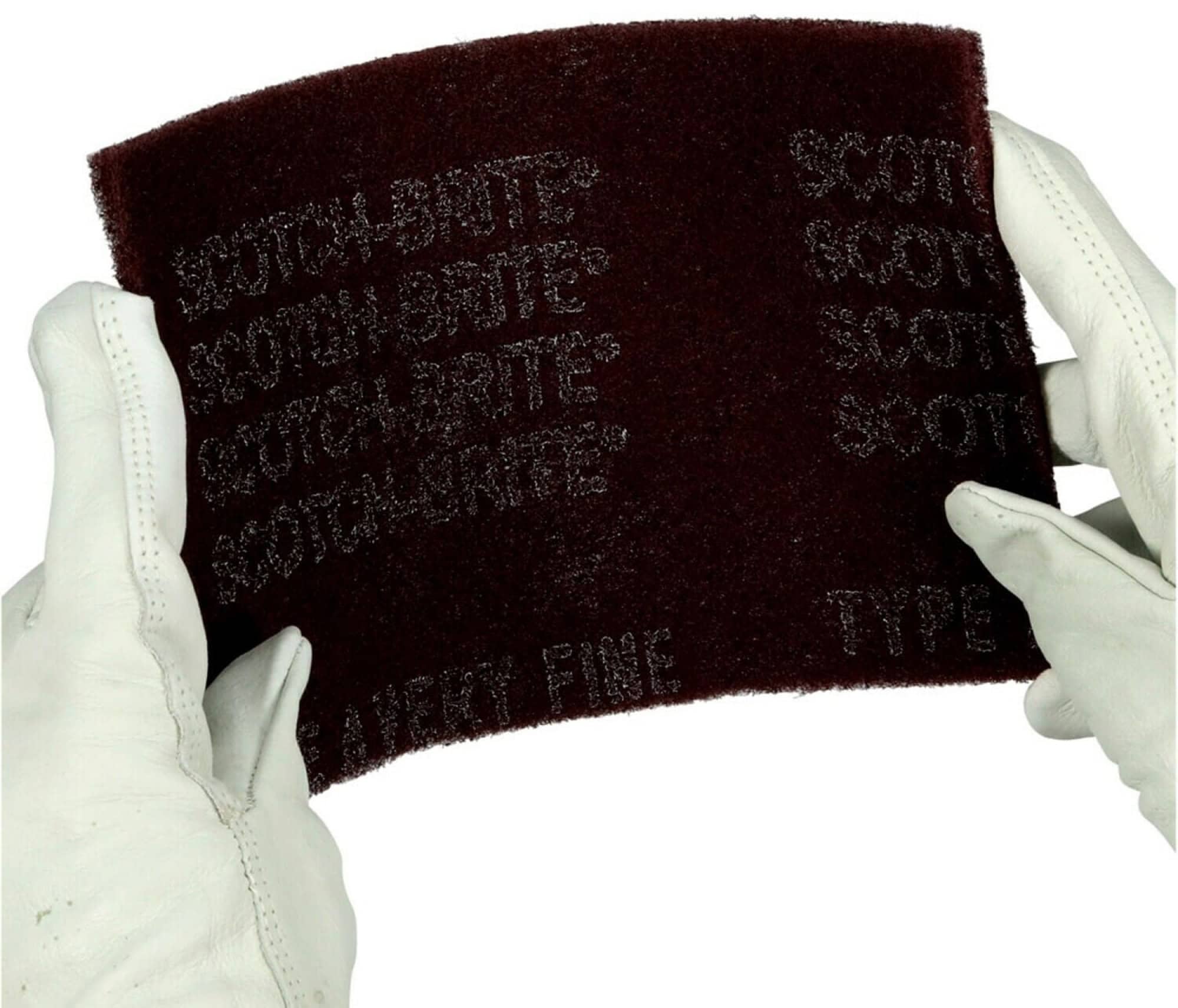 3M™ Scotch-Brite™ 8447, 152 mm x 228 mm, A, P600 - P800, Sehr fein, Einseitige Handpads mit Aluminiumkorn, für Reinigungs- und Finisharbeiten