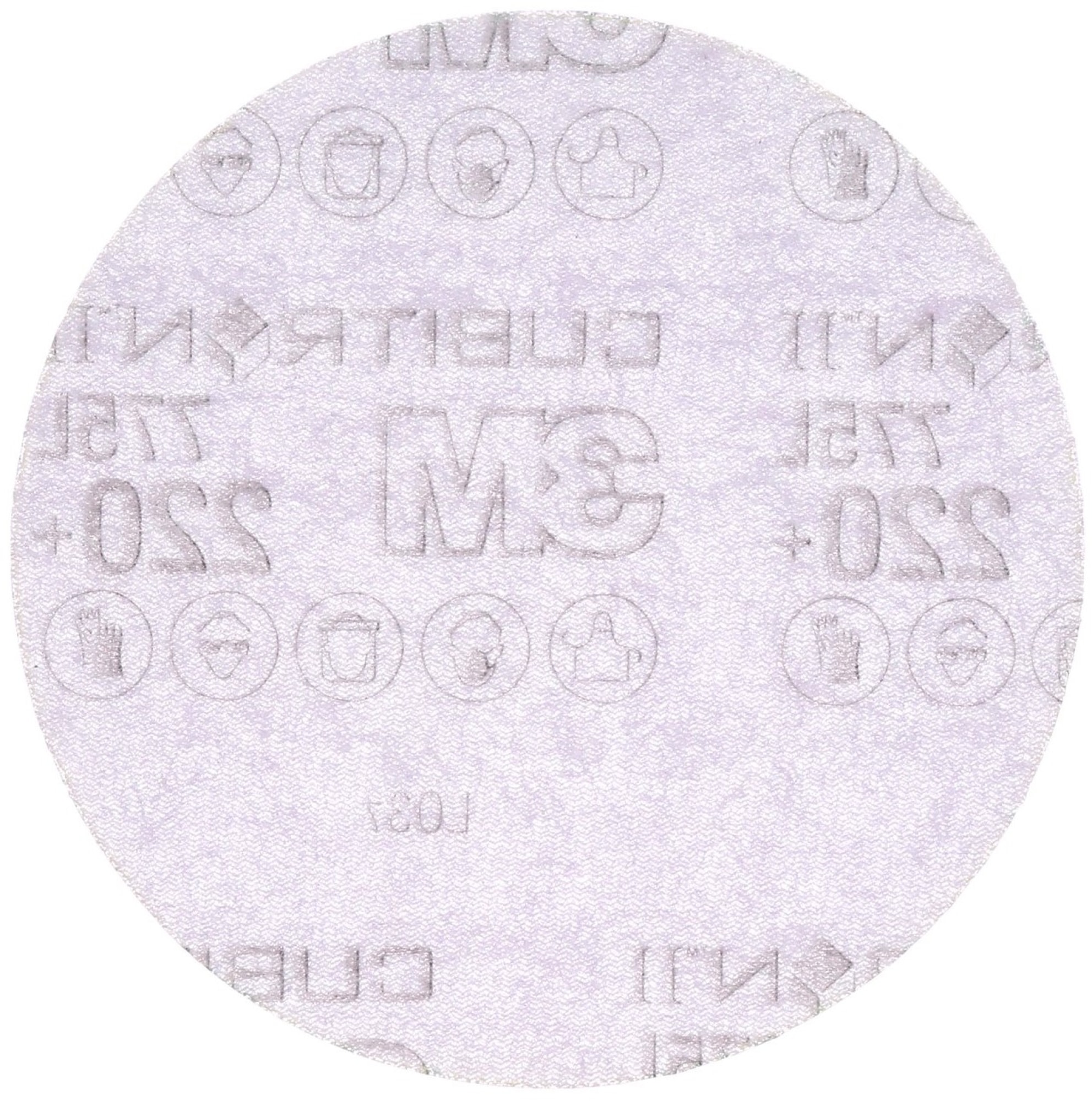 3M™ Cubitron™ II Hookit™ 775L 783244, Ø 75 mm, 220+, Ungelocht, Kletthaftend, Filmscheibe mit Präzisions-Keramikkorn