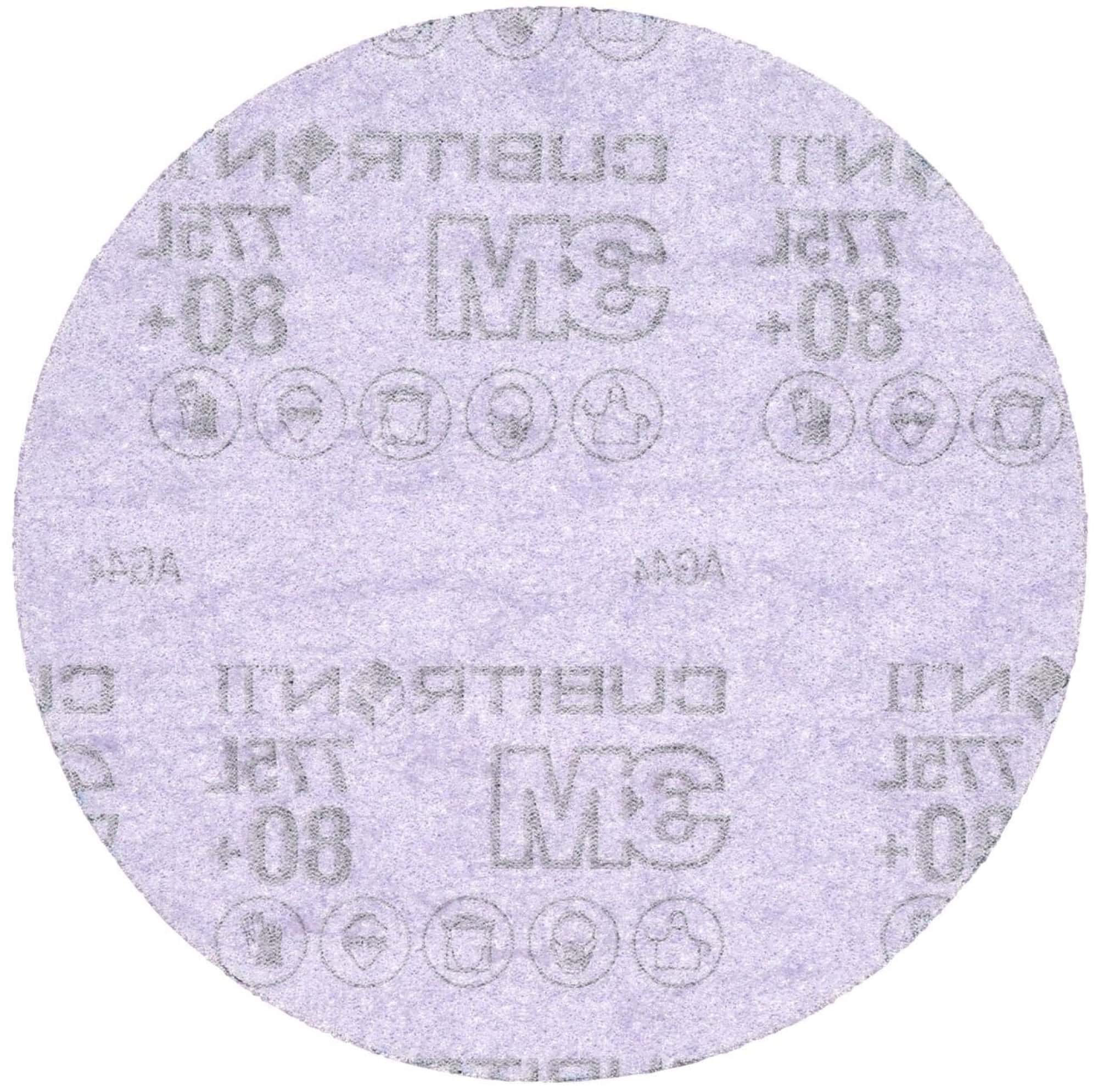 3M™ Cubitron™ II Hookit™ 775L 86818, Ø 125 mm, 80+, Ungelocht, Kletthaftend, Filmscheibe mit Präzisions-Keramikkorn