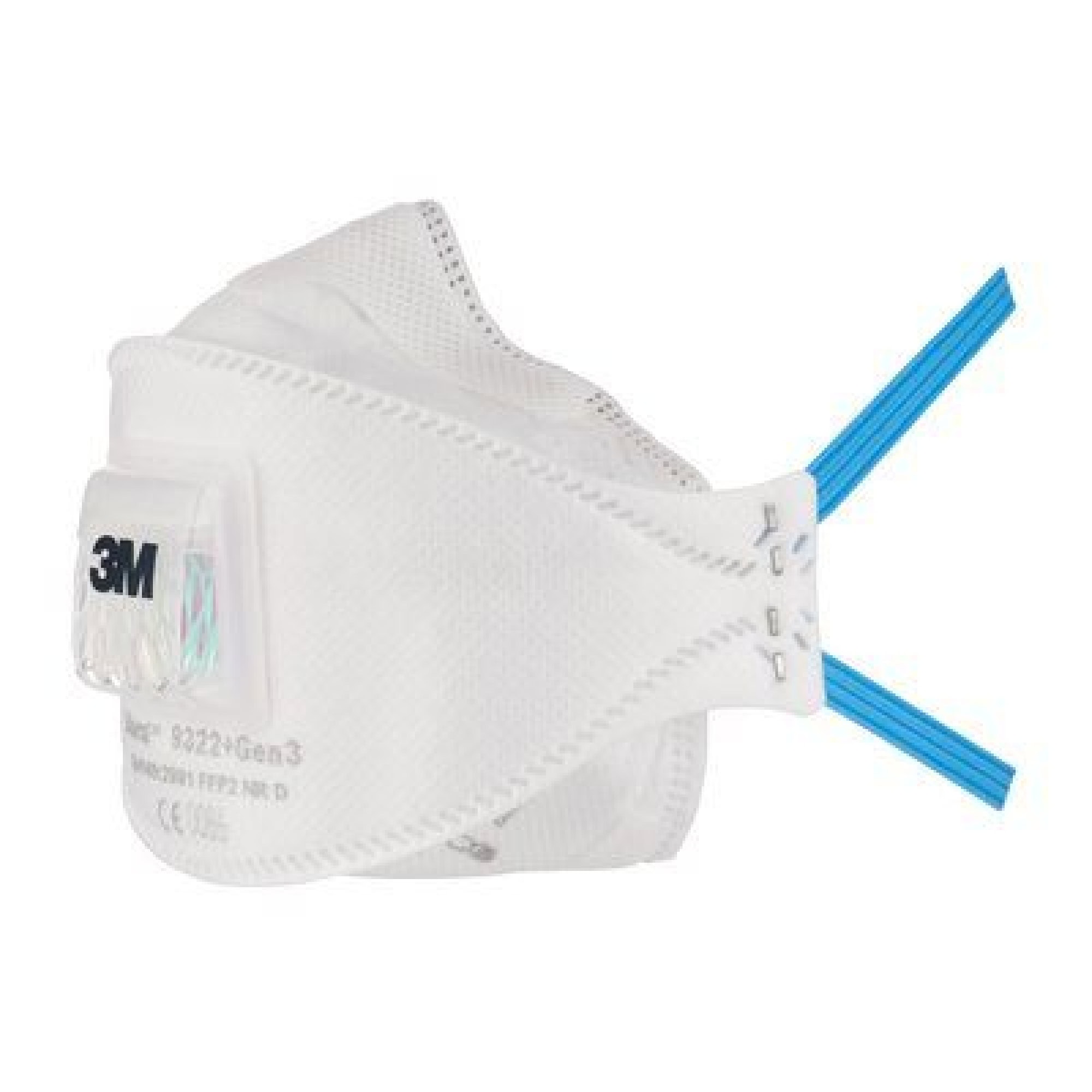 3M™ Aura™ Atemschutzmaske 9322+ FFP2 NR D mit Cool-Flow Ausatemventil