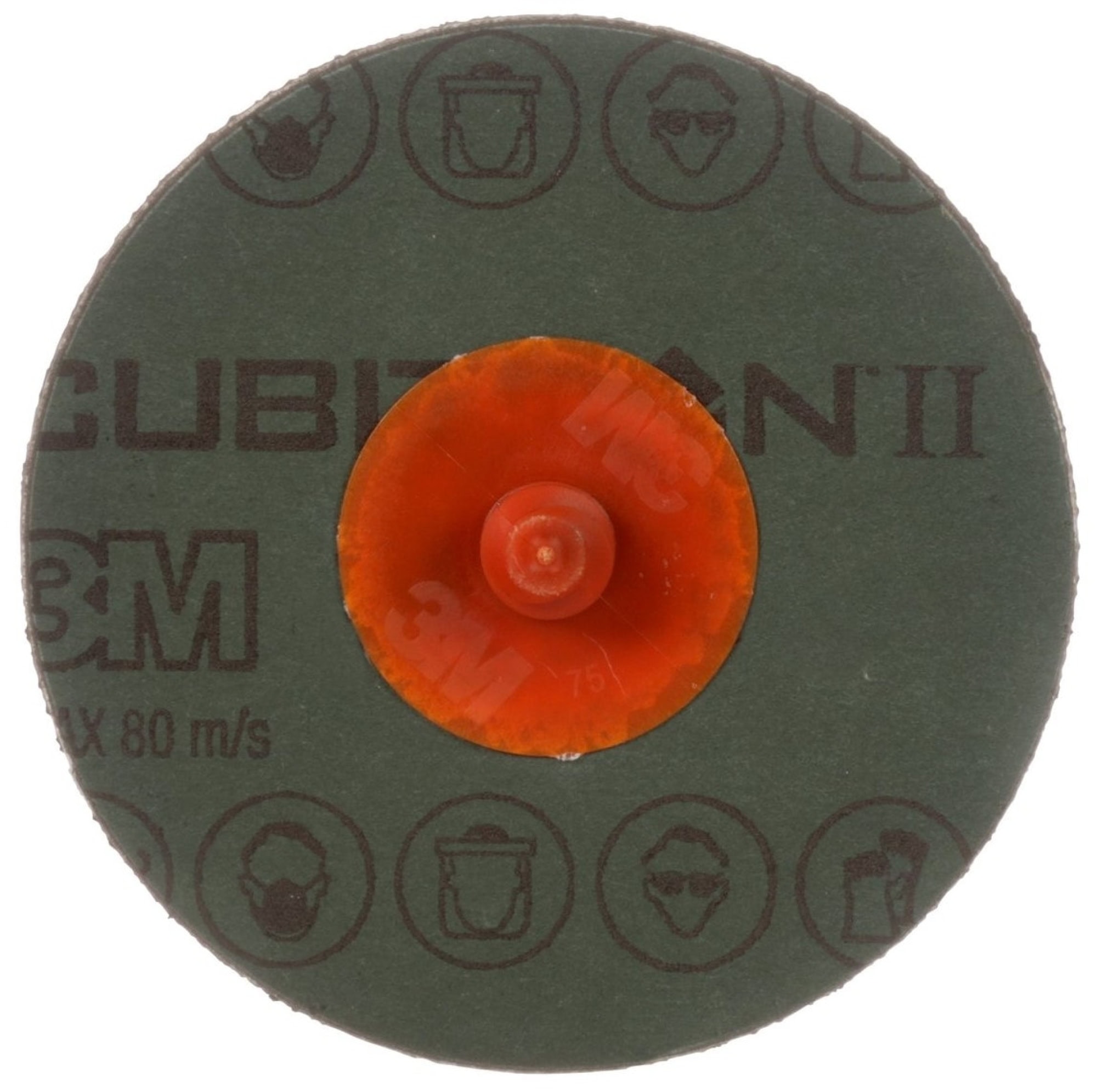 3M™ Cubitron™ II Roloc™ 982C 982C4902, Ø 76 mm, 60+, 20.000 U./Min., Fiberscheibe mit Präzisions-Keramikkorn