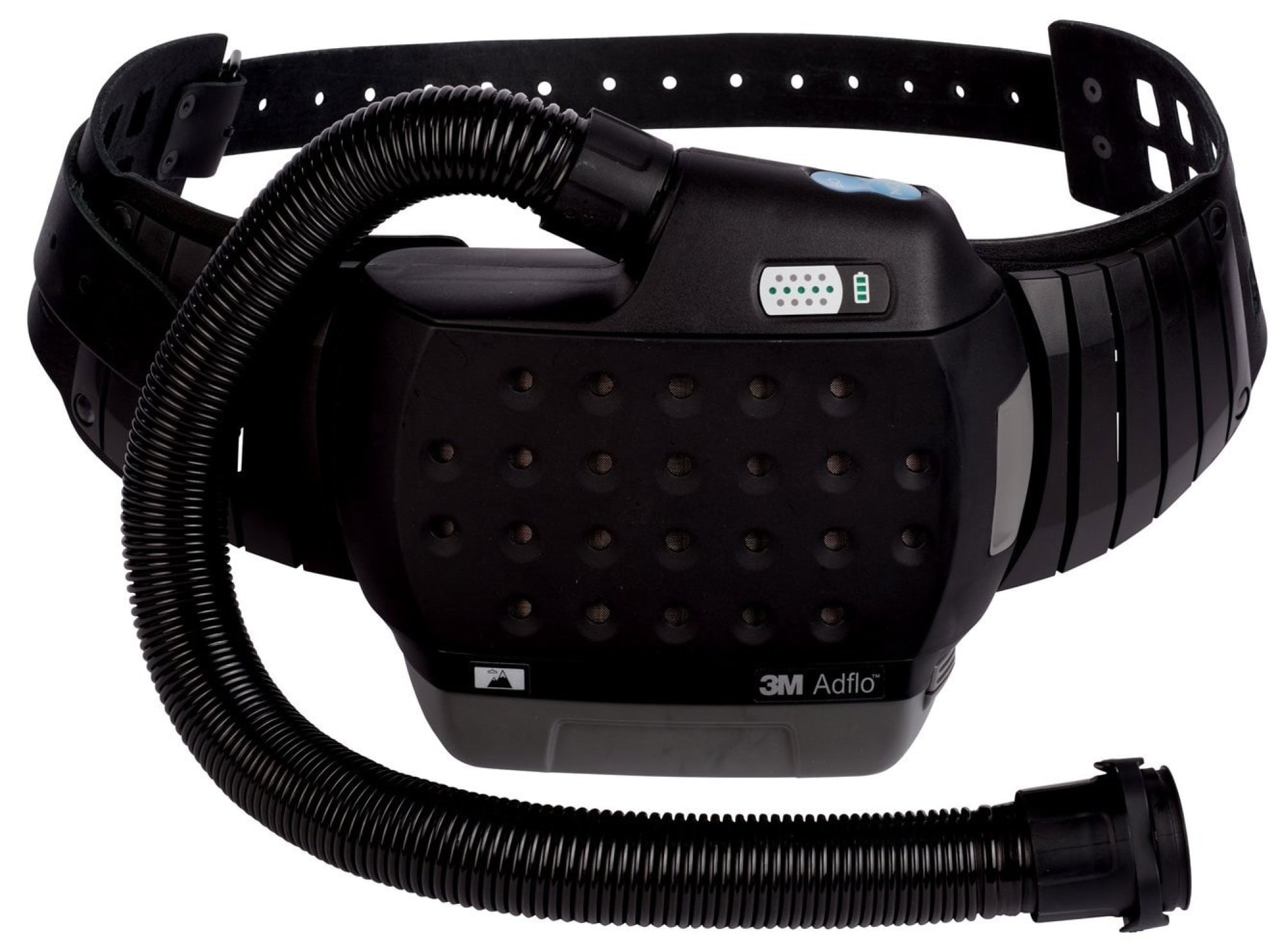 3M™ Speedglas™ Schweißmaske G5-01 mit Schweißfilter G5-01VC und Adflo™ High-Altitude Gebläseeinheit, H617839, inkl. VM-Kit + QRS-Luftschlauch und Tasche, TH3, 4A/3B, Kopfband + Textilkopfschutz; Teile: [H617809 + H610030]