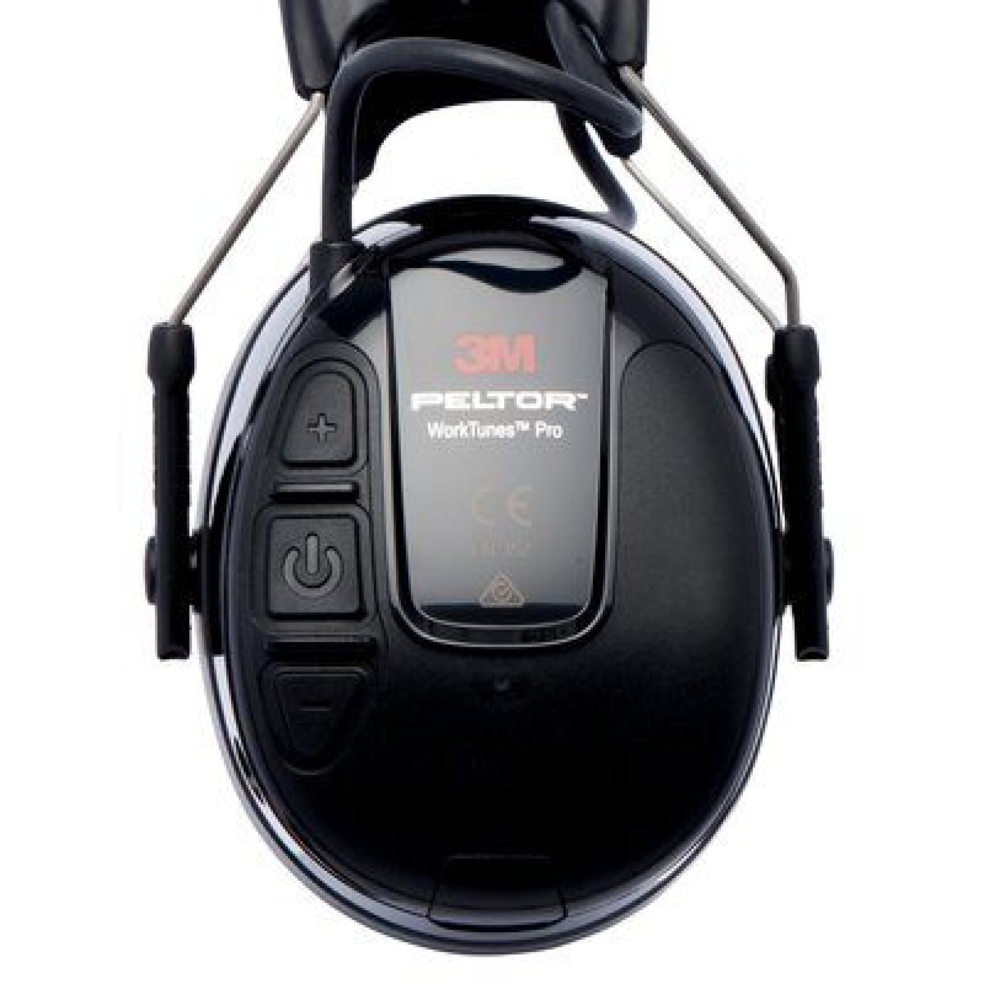 3M™ PELTOR™ WorkTunes™ Pro FM Radio HRXS220A, SNR = 32 dB, Schwarz, Kapselgehörschutz Radio mit Kopfbügel