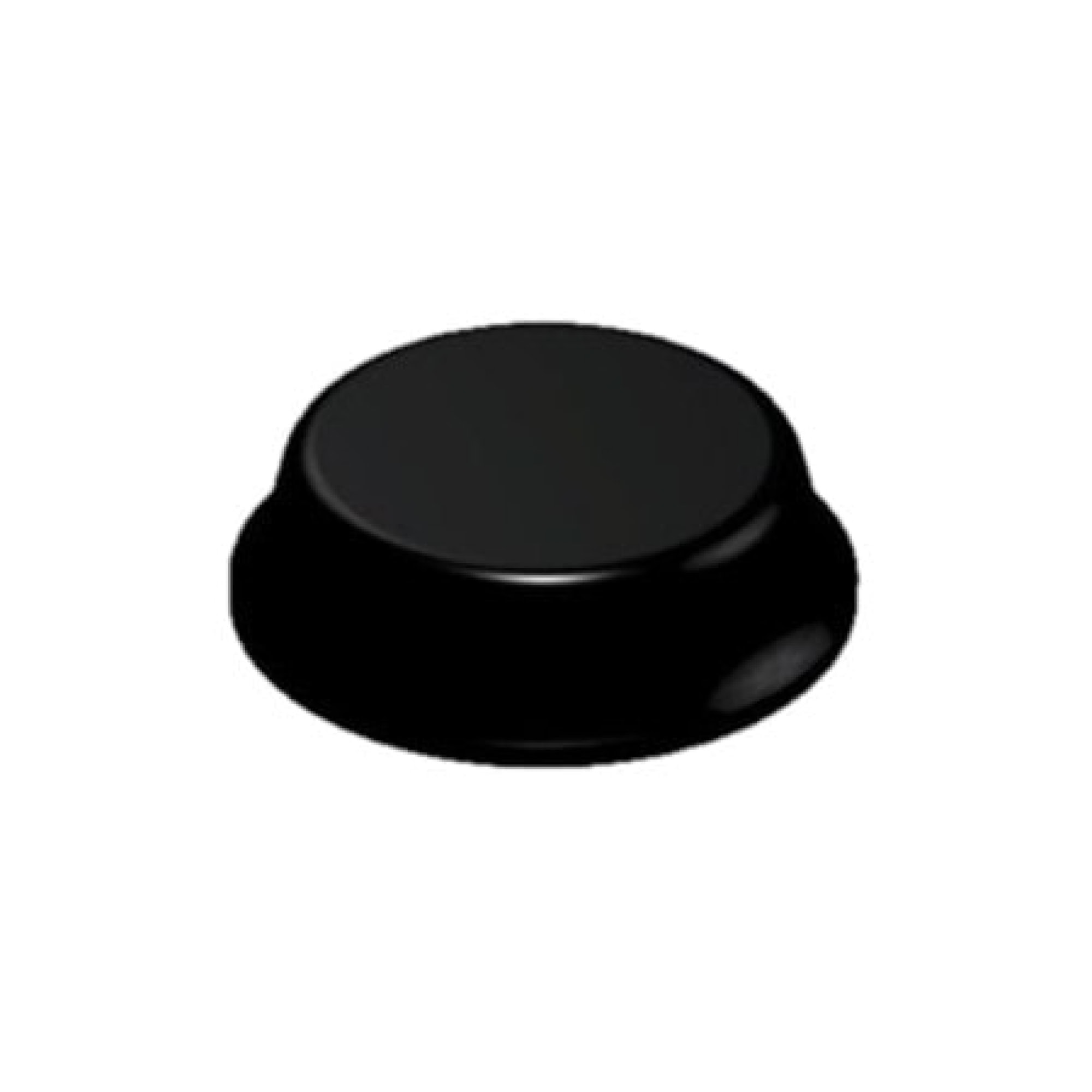 3M™ Bumpon™ SJ 5012 S BL, Ø 12,7 mm, H: 3,5 mm, Schwarz, Elastikpuffer mit R-30 Naturkautschuk Klebstoff, Mini-Pack mit 56 Stück