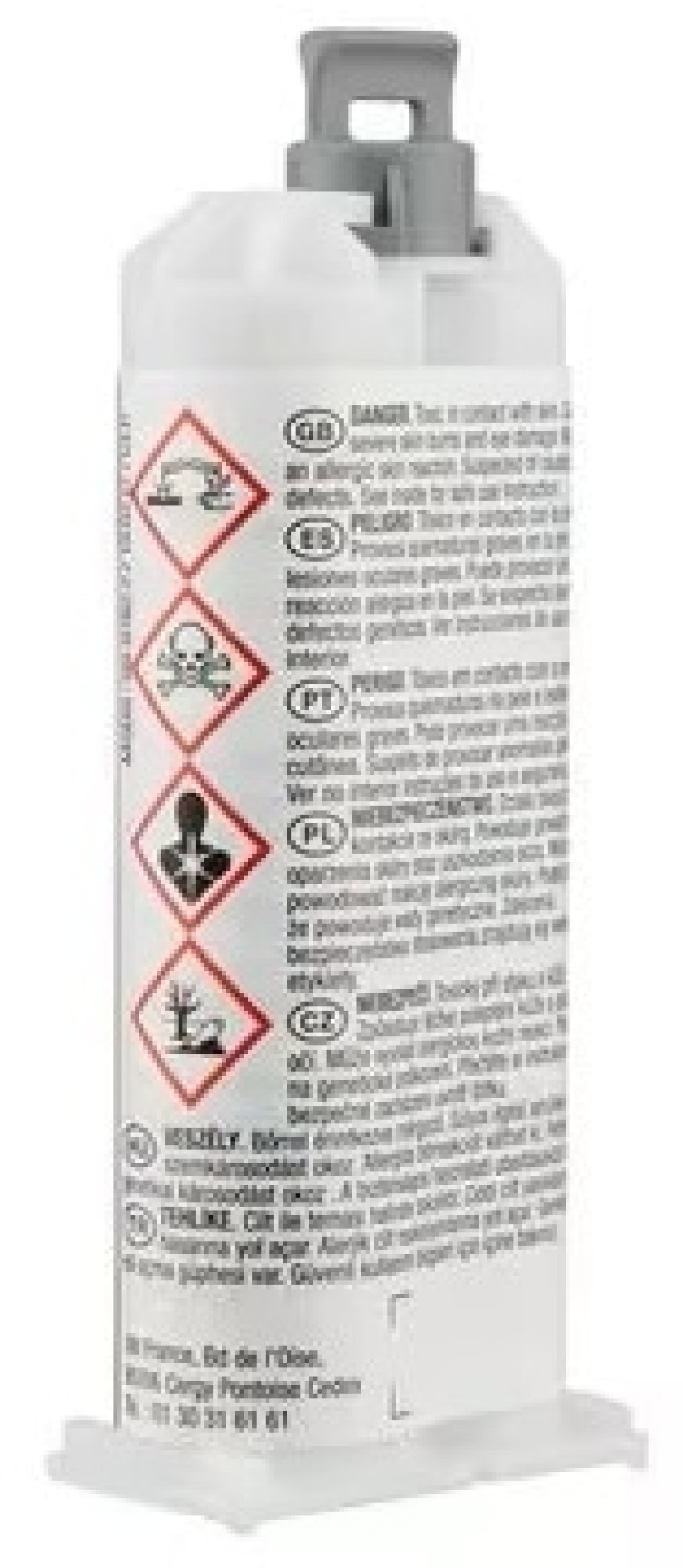 3M™ Scotch-Weld™ DP 760, 50 ml, Weiß, 2-Komponenten-Konstruktionsklebstoff auf Epoxidharzbasis für das EPX System