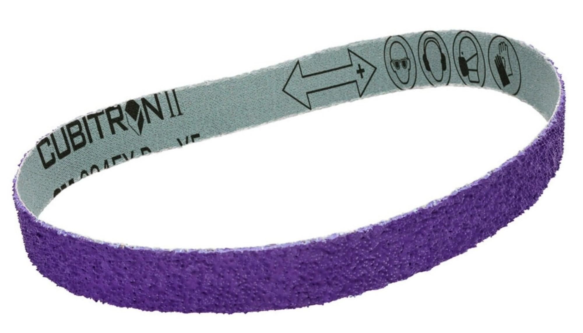 3M™ Cubitron™ II 984FX Pro 300523, 13 mm x 457 mm, 36+, YF-Gewebe, Schleifband mit Präzisions-Keramikkorn, Für Abtragsarbeiten