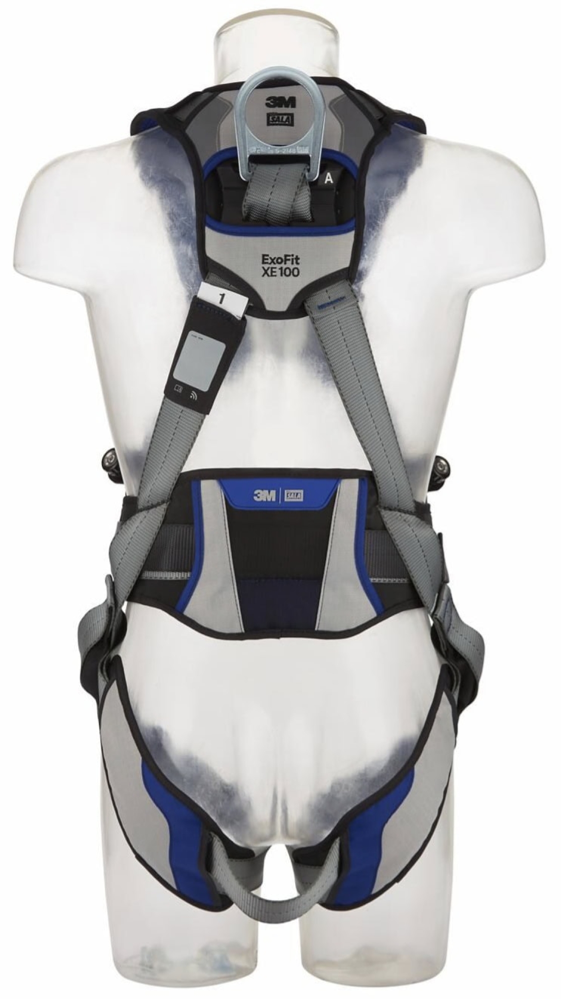 Preview: 3M™ DBI-SALA® Komfort Auffang- und Positionierungsgurt XE100 1112724, Größe 2, Schnellverschluss, 2,7 Kg, Schwarz, X-förmiger Auffang- und Positionsierungsgurt für komfortables Arbeiten in der Höhe