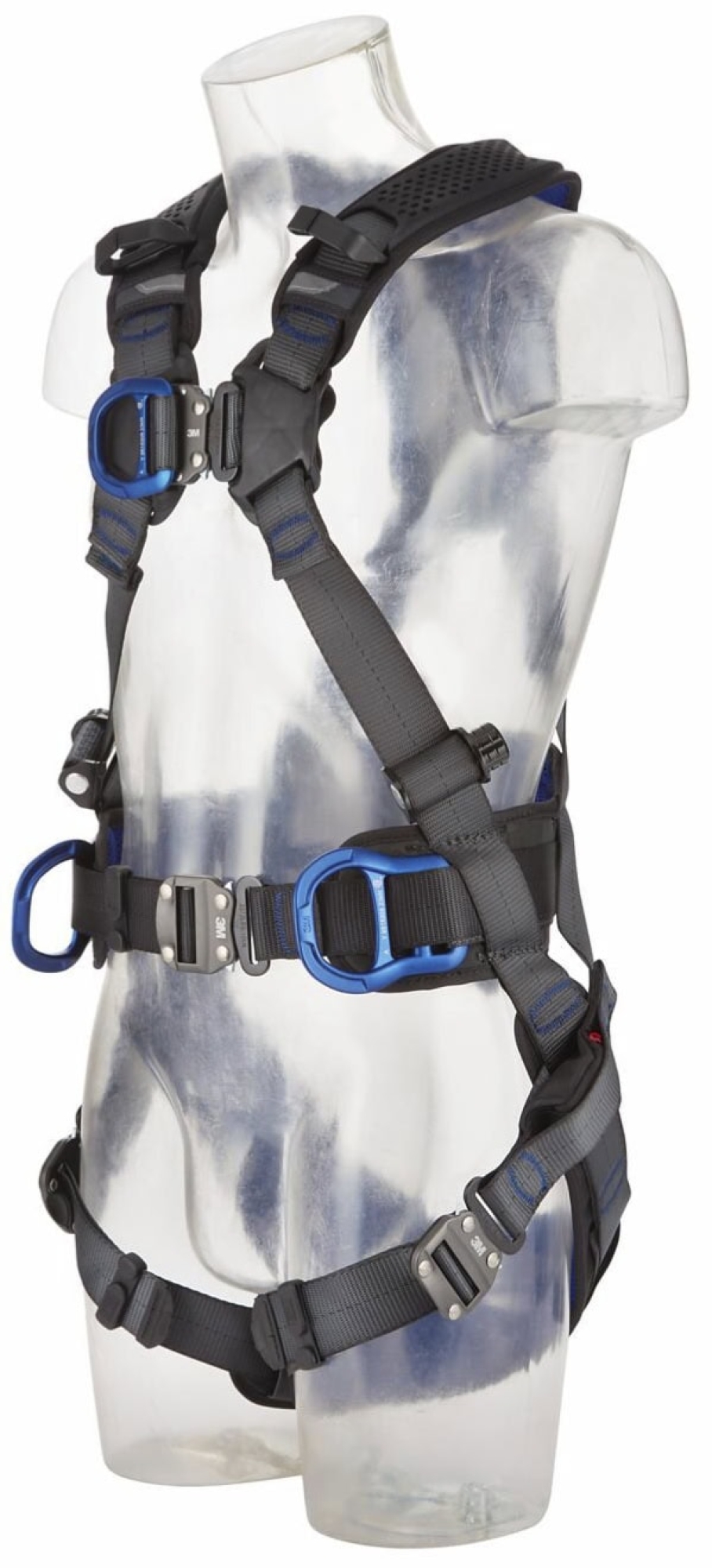 Preview: 3M™ DBI-SALA® Komfort Auffang- und Positionierungsgurt XE200 1112729, Größe 1, Selbstsichernder Schnellverschluss, 2,9 Kg, Schwarz, X-förmiger Auffang- und Positionierungsgurt für komfortables Arbeiten in der Höhe
