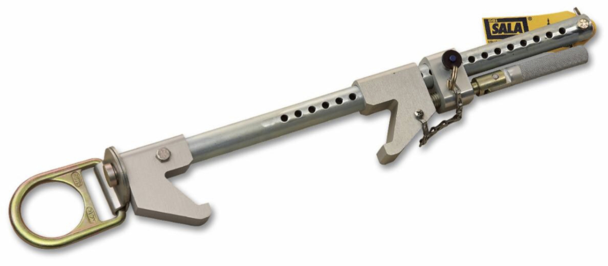 3M™ DBI-SALA® Festträgerklemme 2108414, Passend für Breite: 6,35 - 60,96 cm und Dicke:  3,81cm, 3,04 Kg, Temporärer Anschlagpunkt für Höhensicherungsgeräte auf Stahlträgern
