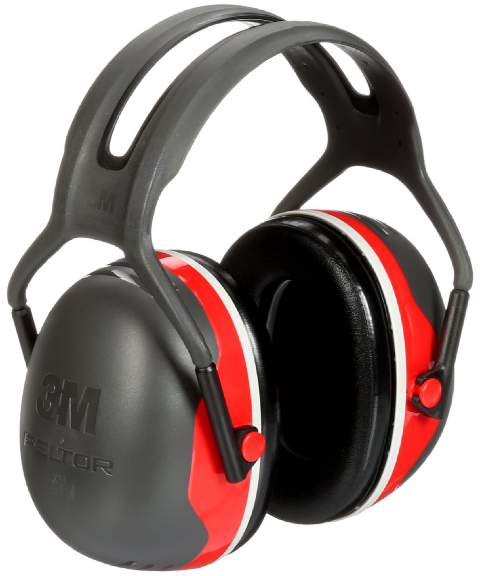 3M™ PELTOR™ X3A, SNR = 33 dB, Schwarz/Rot, Kapselgehörschutz für sehr laute Arbeitsumgebungen