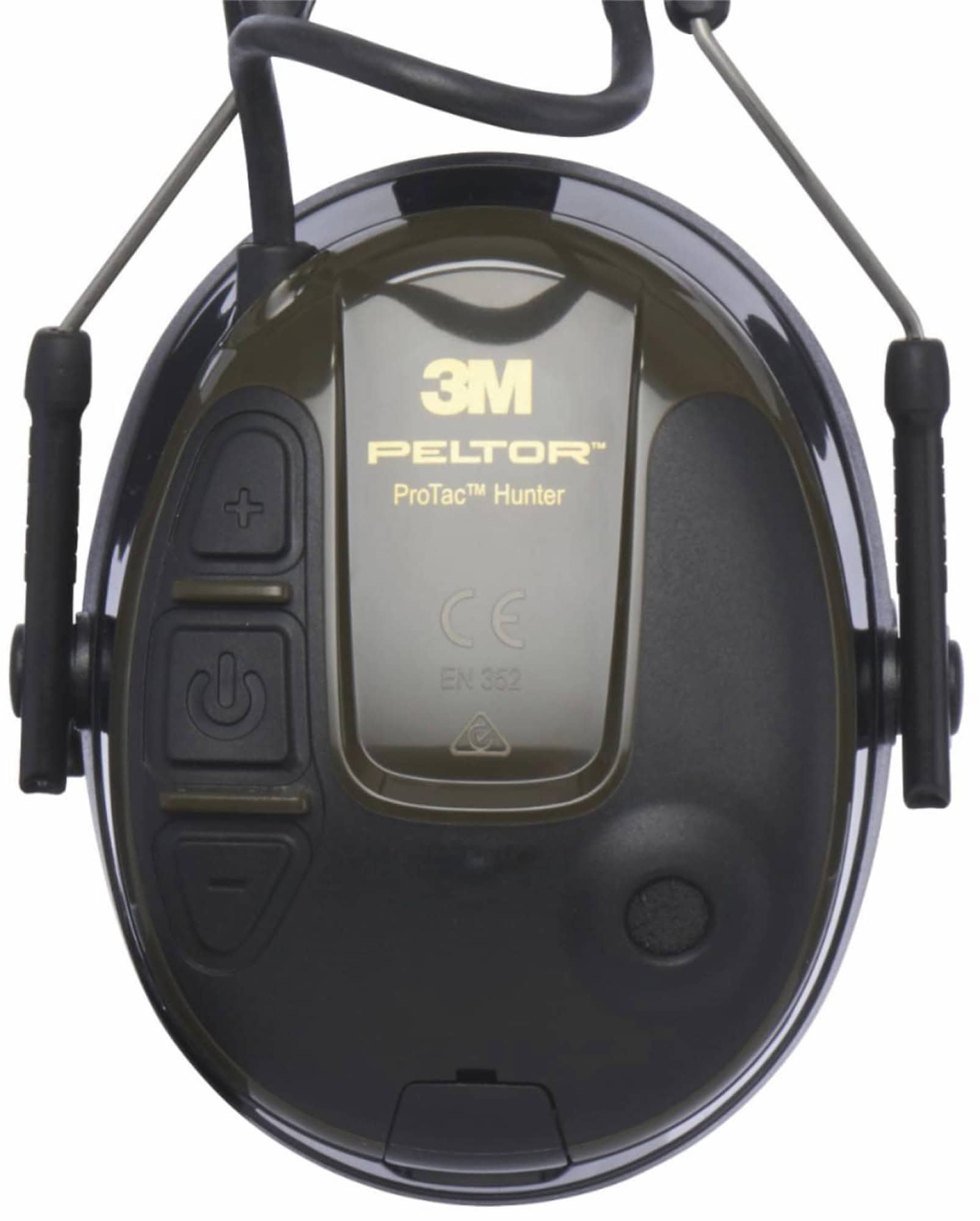 3M™ PELTOR™ ProTac™ Elektronischer Gehörschutz für Jäger MT13H222A, Kopfbügel, SNR = 26 dB / HML = 29/23/17 dB, Grün / Schwarz, Kopfhörer Funktion, Aktiver Kapselgehörschutz für den Einsatz auf der Jagd
