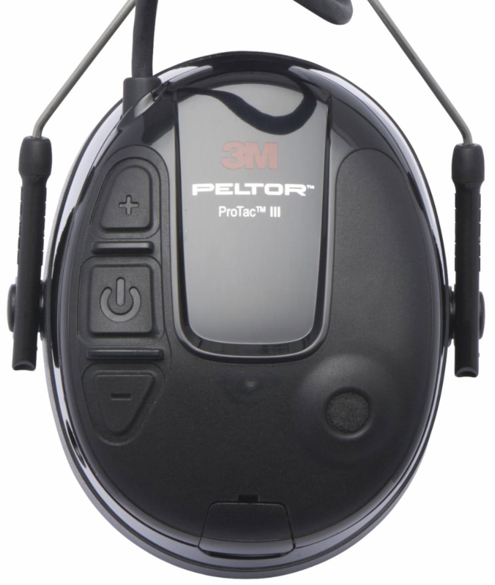 Preview: 3M™ PELTOR™ ProTac™ III, SNR = 32 dB, Schwarz, Elektronischer Kapselgehörschutz mit Kopfbügel