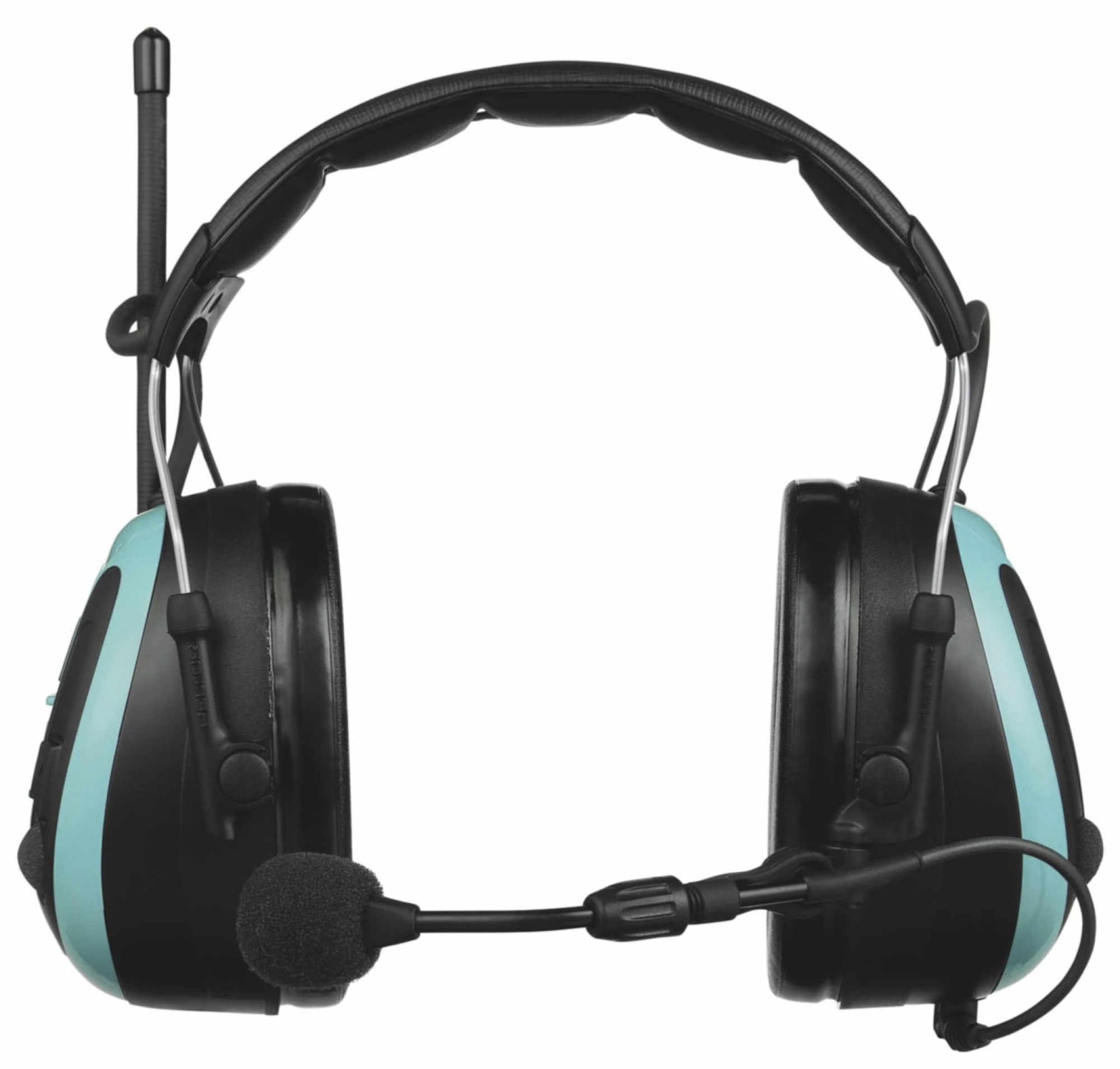 Preview: 3M™ PELTOR™ WS™ ALERT™ Gehörschutz Radio Headset XP+ MRX21A2WS7, Kopfbügel, SNR = 31 dB, Türkis / Schwarz, Elektronischer Kommunikations Kapselgehörschutz für den dauerhaften Einsatz