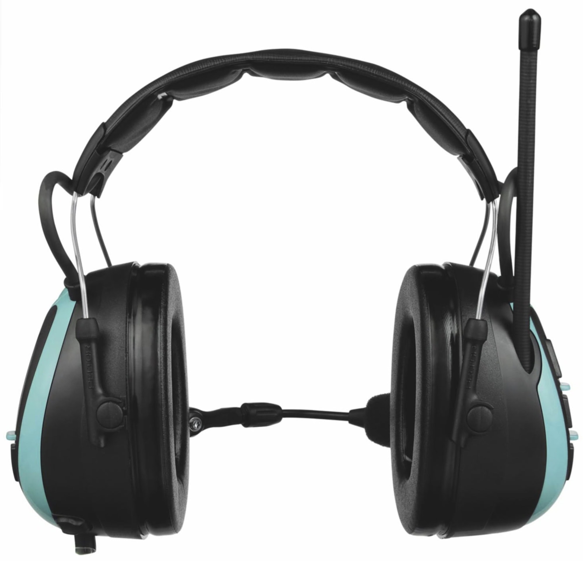 3M™ PELTOR™ WS™ ALERT™ Gehörschutz Radio Headset XP+ MRX21A2WS7, Kopfbügel, SNR = 31 dB, Türkis / Schwarz, Elektronischer Kommunikations Kapselgehörschutz für den dauerhaften Einsatz