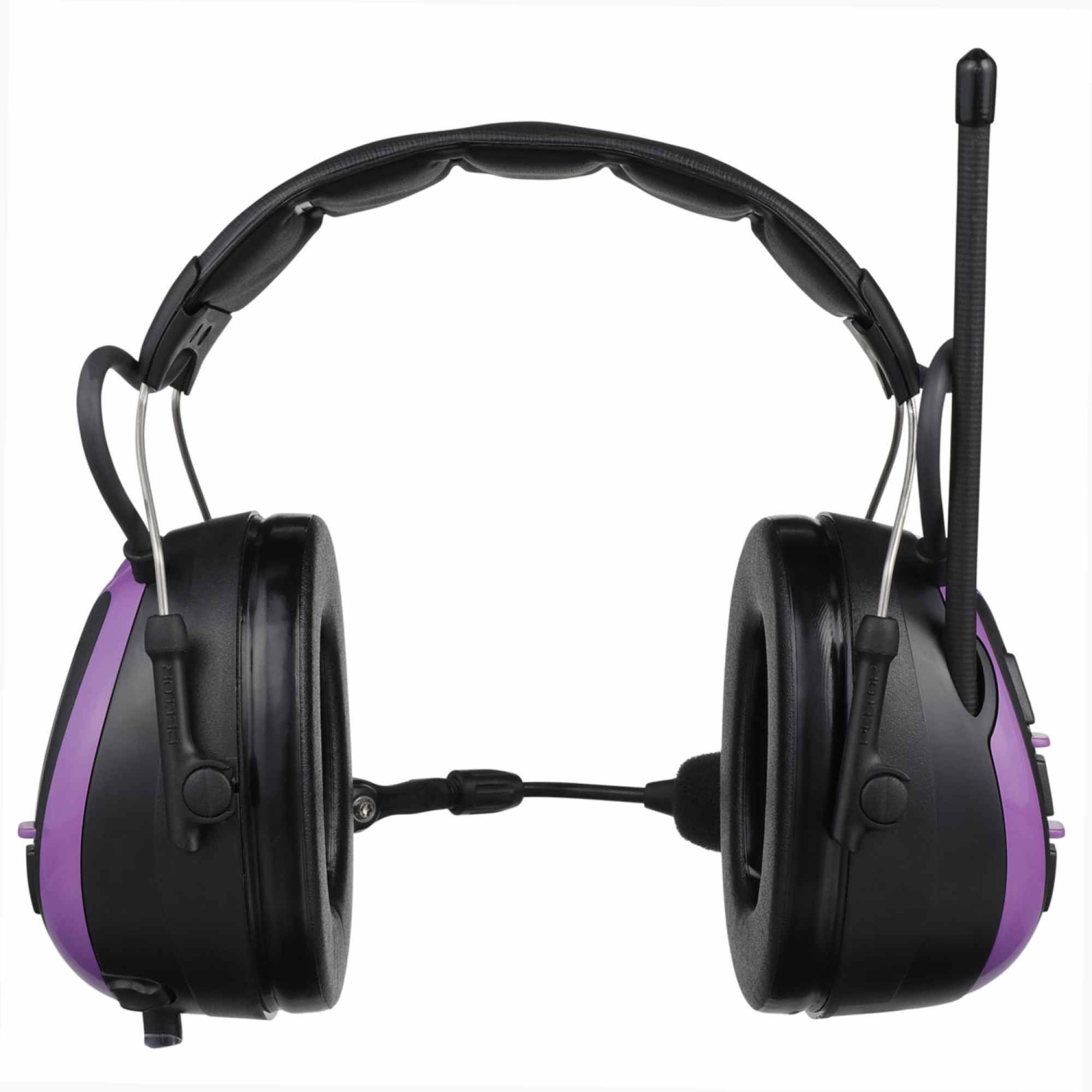 3M™ PELTOR™ WS™ ALERT™ Gehörschutz Radio Headset XPI+ MRX21AWS7, Kopfbügel, SNR = 31 dB, Violett / Schwarz, Elektronischer Kommunikations Kapselgehörschutz für den dauerhaften Einsatz