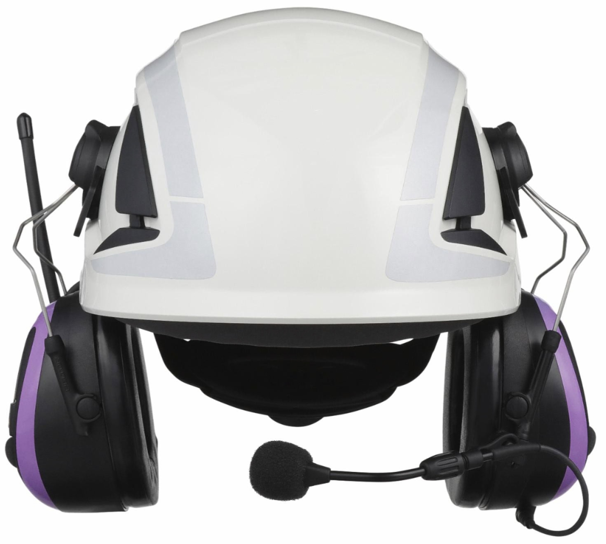 Preview: 3M™ PELTOR™ WS™ ALERT™ Gehörschutz Radio Headset XPI+ MRX21P3EWS7, Helmbefestigung, SNR = 30,4 dB, Violett / Schwarz, Elektronischer Kommunikations Kapselgehörschutz für den dauerhaften Einsatz