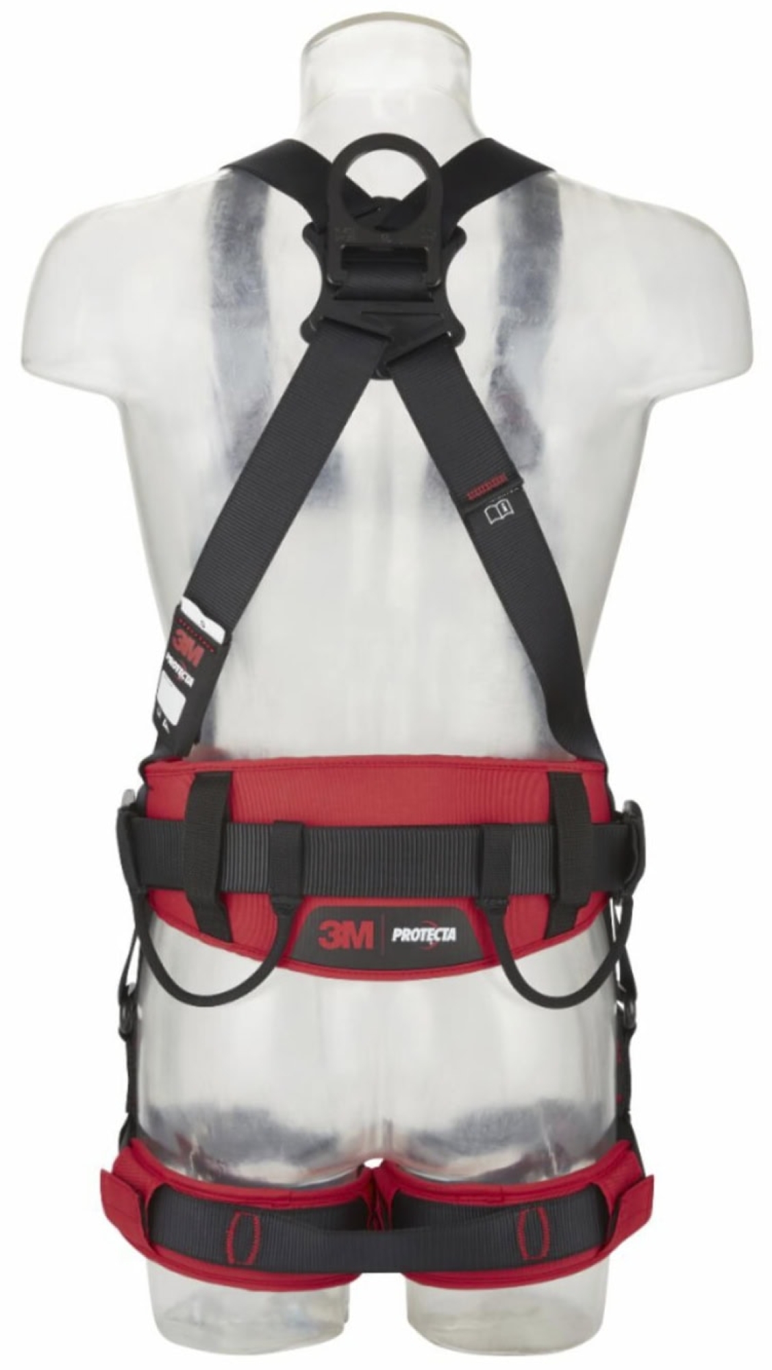 Preview: 3M™ Protecta® Komfort Auffang- und Positionierungsgurt E200 1161645, Größe S, Schnellverschluss, Verbindungsringe an geraden Beinschlaufen, 2,46 Kg, Schwarz, Komfort Auffang- und Positionierungsgurt im Westenstil