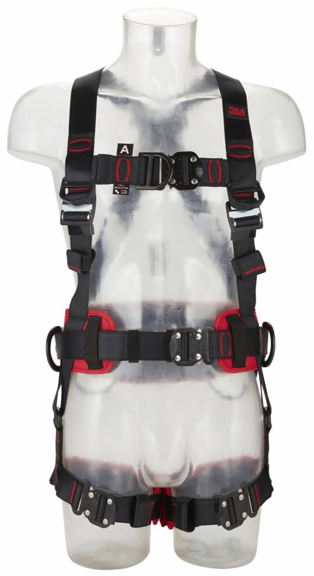 3M™ Protecta® Komfort Auffang- und Positionierungsgurt E200 1161645, Größe S, Schnellverschluss, Verbindungsringe an geraden Beinschlaufen, 2,46 Kg, Schwarz, Komfort Auffang- und Positionierungsgurt im Westenstil