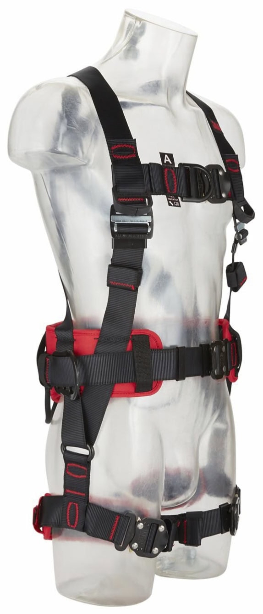 Preview: 3M™ Protecta® Komfort Auffang- und Positionierungsgurt E200 1161645, Größe S, Schnellverschluss, Verbindungsringe an geraden Beinschlaufen, 2,46 Kg, Schwarz, Komfort Auffang- und Positionierungsgurt im Westenstil
