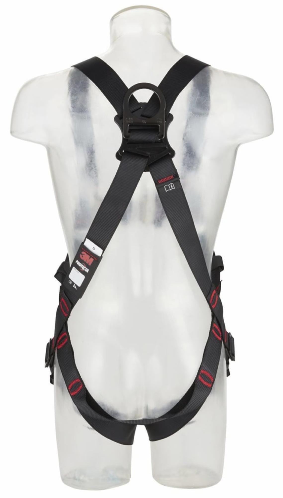 Preview: 3M™ Protecta® Auffanggurt E200 1161611, Größe XL, Steckrahmenverschluss, 1,11 Kg, Schwarz, Standard Auffanggurt im Westenstil