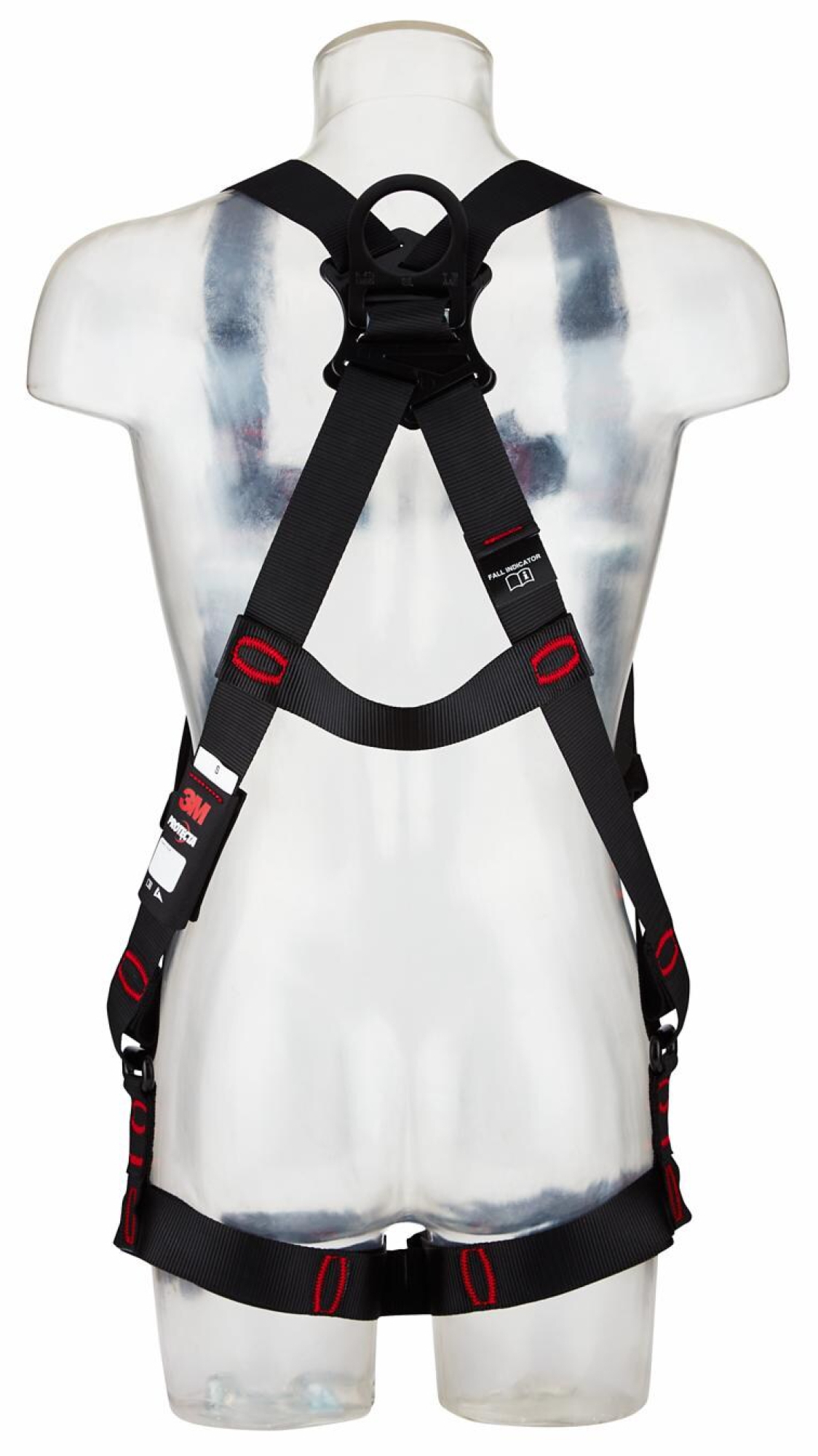Preview: 3M™ Protecta® Auffanggurt E200 1161643, Größe M/L, Schnellverschluss, Verbindungsringe an geraden Beinschlaufen, 1,62 Kg, Schwarz, Standard Auffanggurt im Westenstil