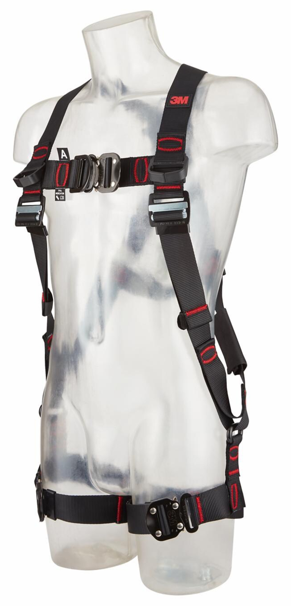 Preview: 3M™ Protecta® Auffanggurt E200 1161644, Größe XL, Schnellverschluss, Verbindungsringe an geraden Beinschlaufen, 1,62 Kg, Schwarz, Standard Auffanggurt im Westenstil