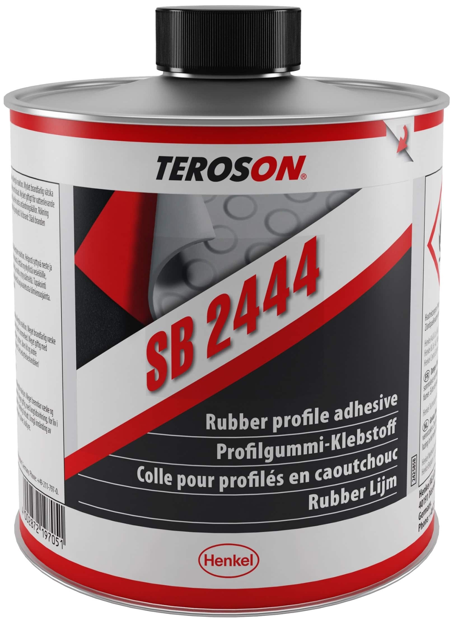 Henkel™ Teroson® SB 2444 Lösemittelklebstoff, 340 g, Beige, 444651, Perfekt zum Kleben von porösen Werkstoffen