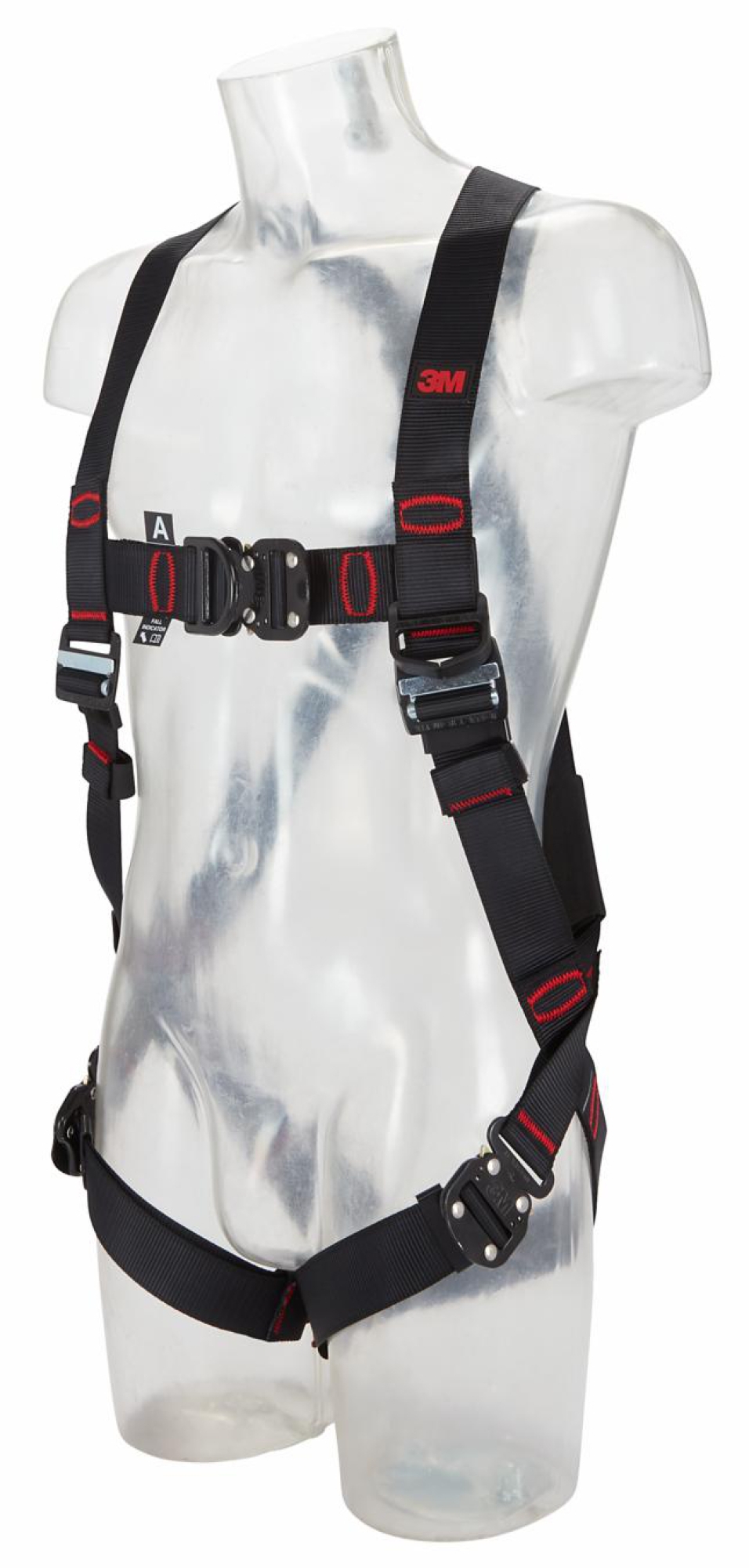Preview: 3M™ Protecta® Auffanggurt E200 1161615, Größe S, Schnellverschluss, 1,42 Kg, Schwarz, Standard Auffanggurt im Westenstil