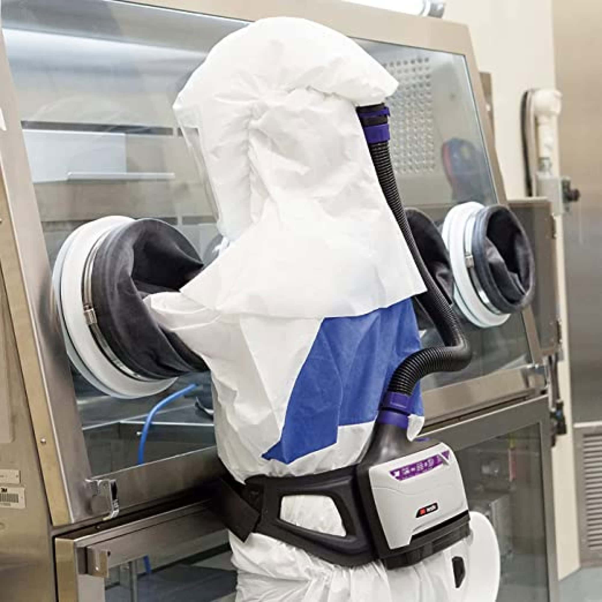 3M™ Versaflo™ Gebläseeinheit TR-302E+ mit Filterabdeckung, Funkensperre & Luftstromindikator, TH2/TH3