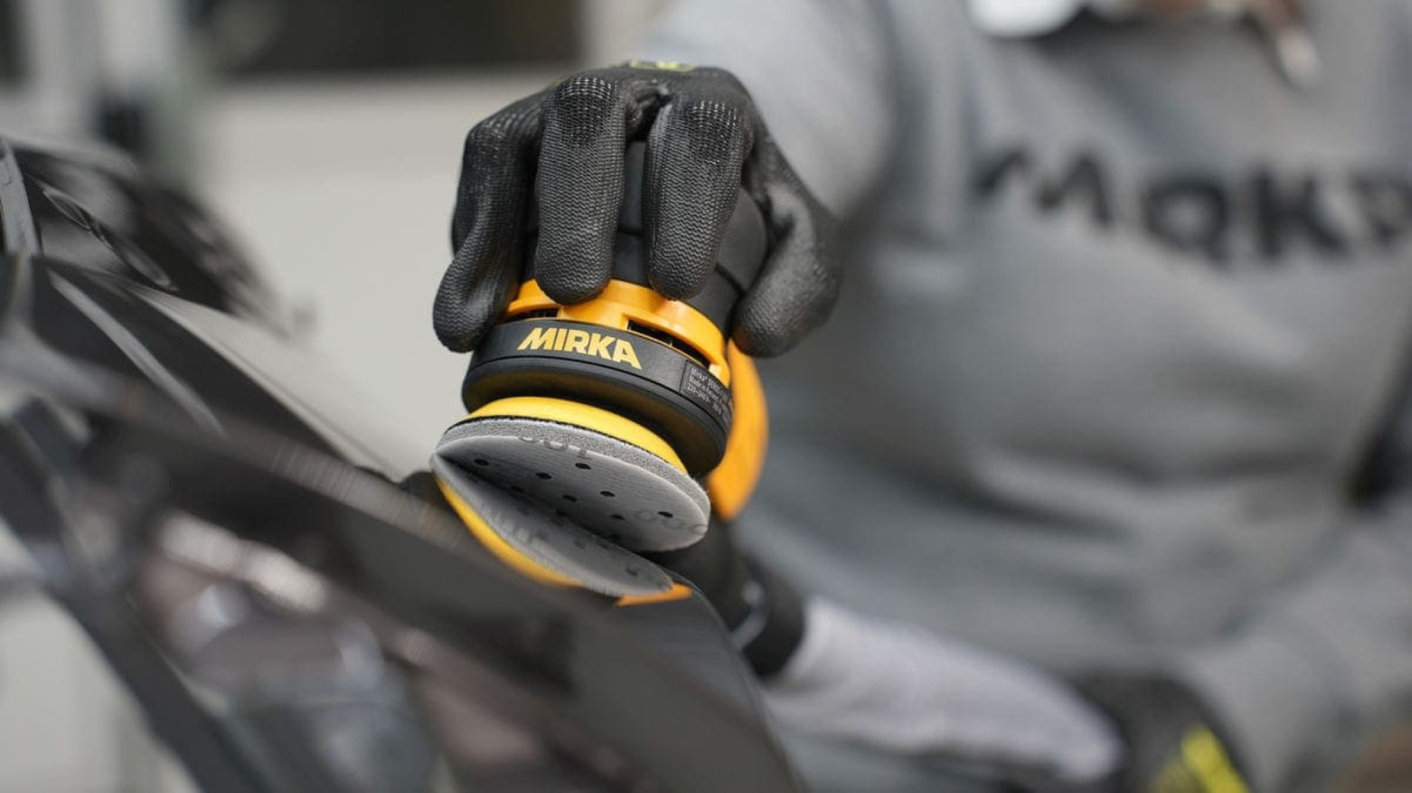 Mirka® Iridium® Soft Schleifscheibe 249JV02051, Ø 77 mm, Dicke: 5 mm, P500, A (Aluminiumkorn), Multilochung, Kletthaftend, Für Lackschliff & Grundierungsschliff