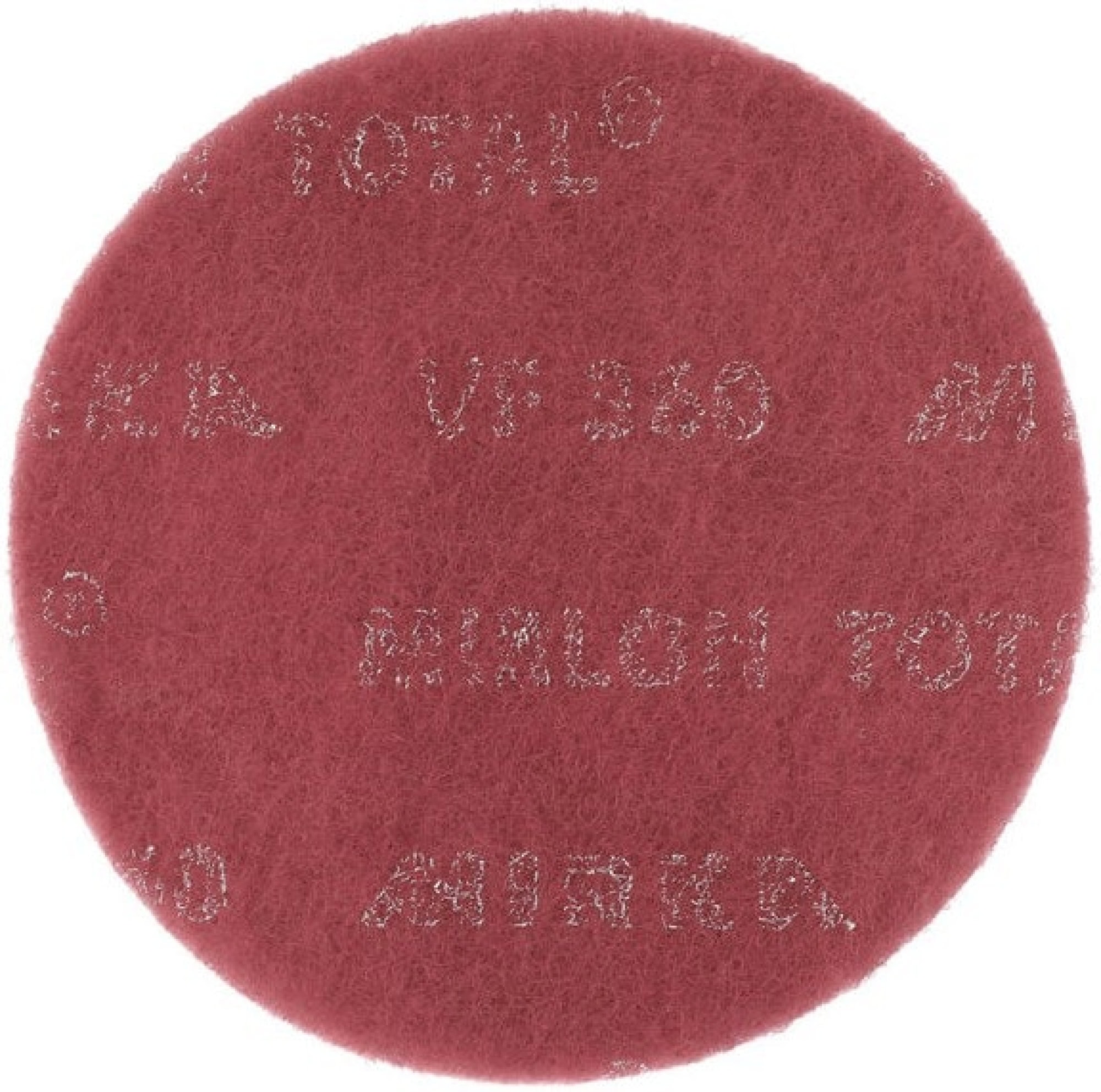 Mirka® Mirlon Total 8122301037, Ø 225 mm, P360, A, Sehr fein, Rot (VF), Vliesscheiben mit Aluminiumkorn, Für Reinigungs- und Vorbereitungsarbeiten an Werkstücken