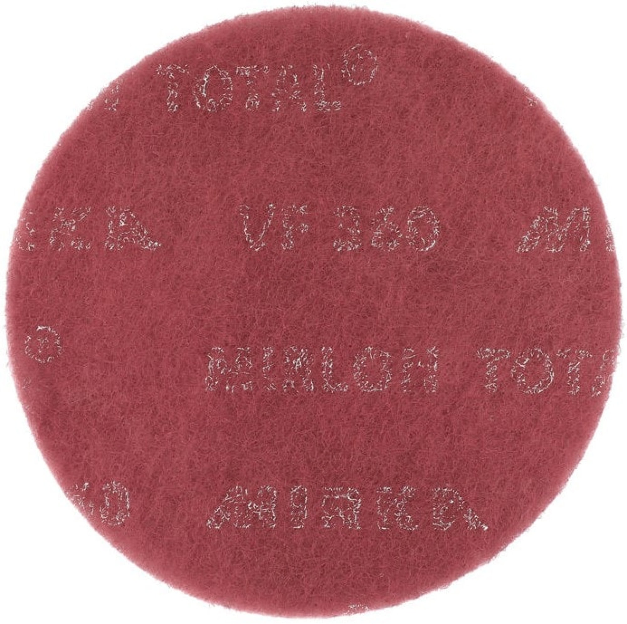 Mirka® Mirlon Total 8124102037, Ø 150 mm, P360, A, Sehr fein, Rot (VF), Vliesscheiben mit Aluminiumkorn, Für Reinigungs- und Vorbereitungsarbeiten an Werkstücken