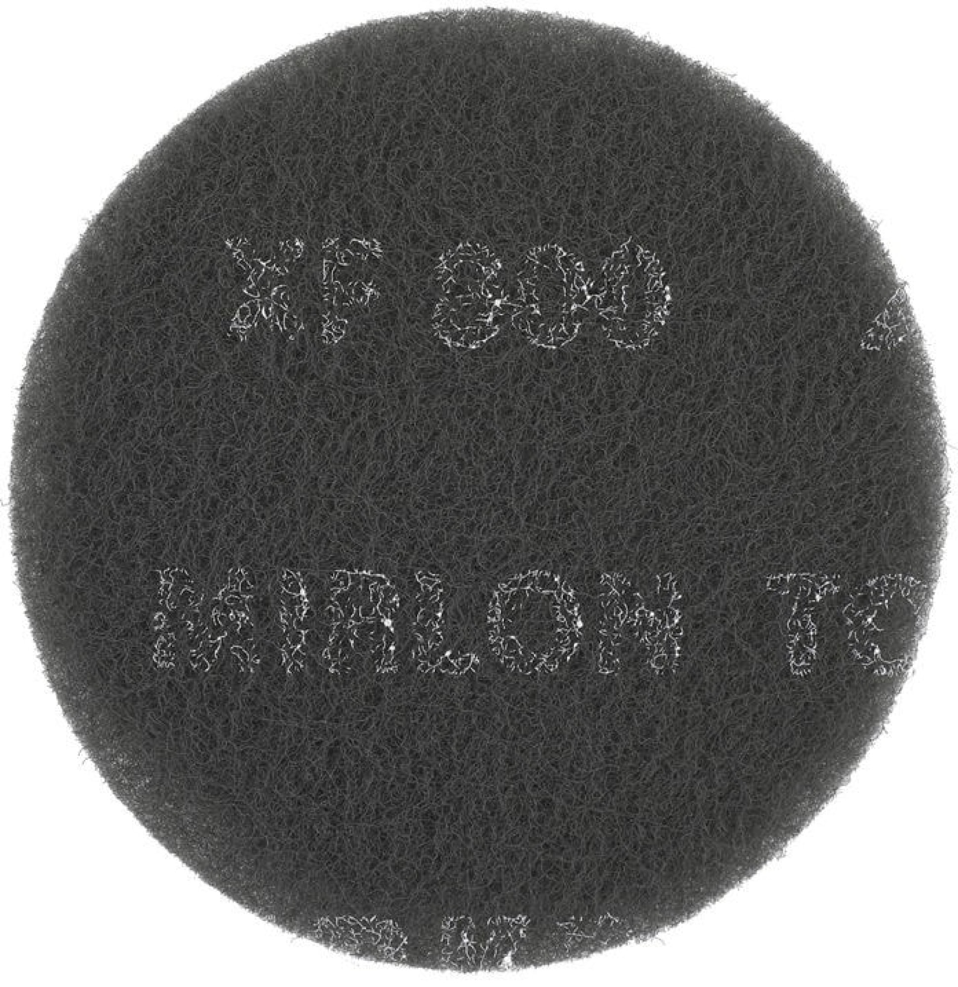 Mirka® Mirlon Total 8124102081, Ø 150 mm, P800, S, Extra fein, Schwarz (XF), Vliesscheiben mit Siliziumkarbidkorn, Für Reinigungs- und Vorbereitungsarbeiten an Werkstücken