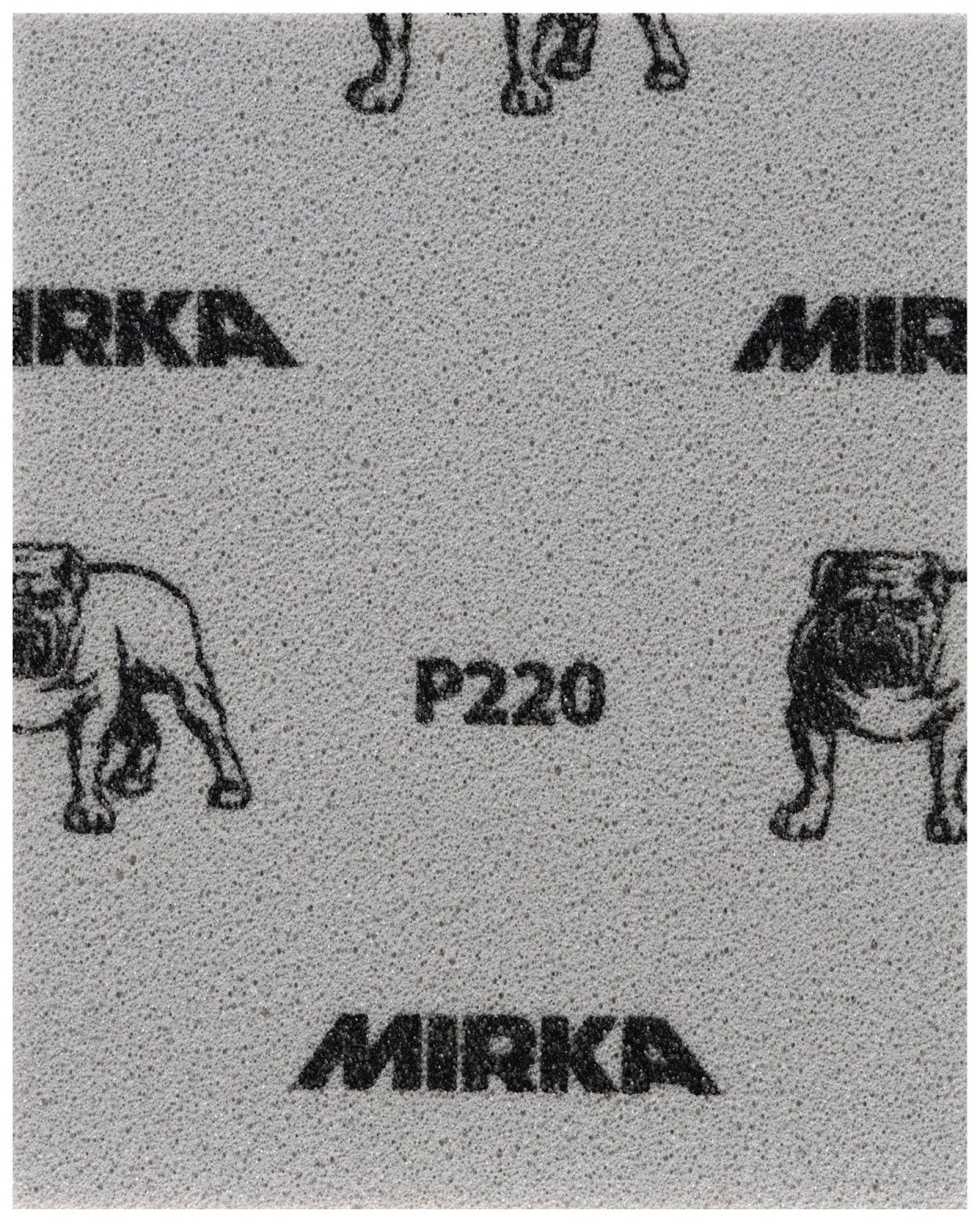 Mirka® Mirlon Softpad 8791150110, 115 mm x 140 mm, P60, A, Weich, Handpads mit Aluminiumkorn, Für Reinigungs- und Vorbereitungsarbeiten an Werkstücken