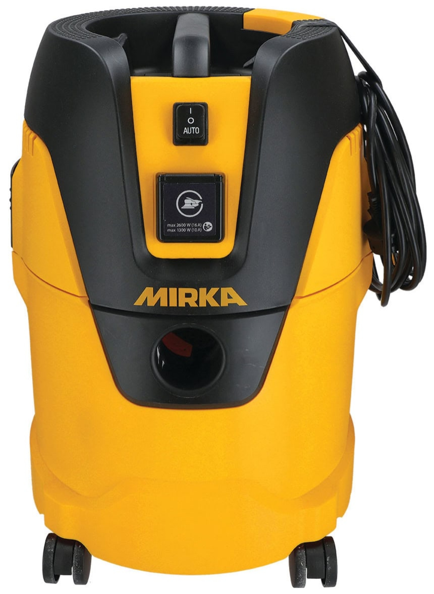 Preview: Mirka® 1025 L P&C Industrie Staubsauger 8999000111, 25 Liter, Nass & Trocken, 1,35 PS / 1000 Watt, 3.600 L/.Min., Staubklasse L, Anti Statisch (ESD), Manuelle Filterreinigung, Auto Start, Für staubfreies Schleifen & Arbeiten am Arbeitsplatz
